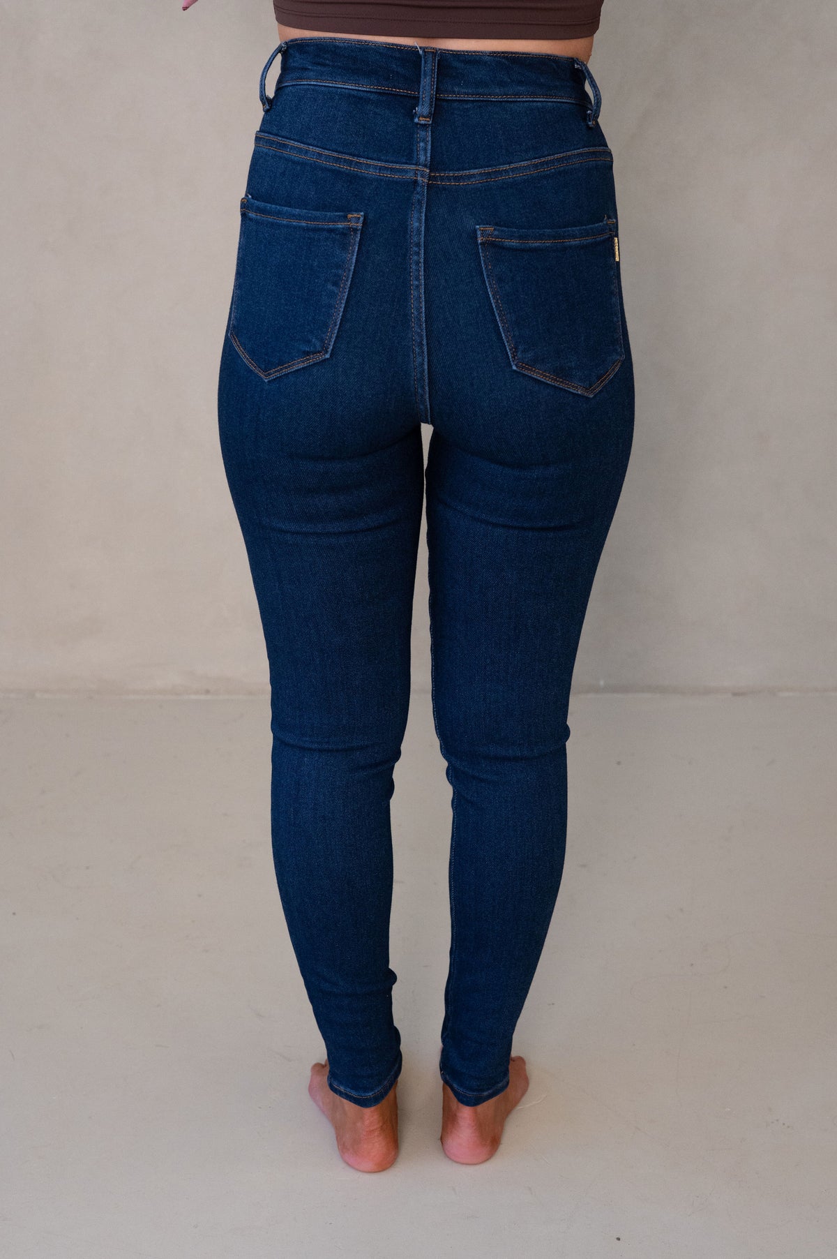 Stacy Skinny Jeans-Dark Wash