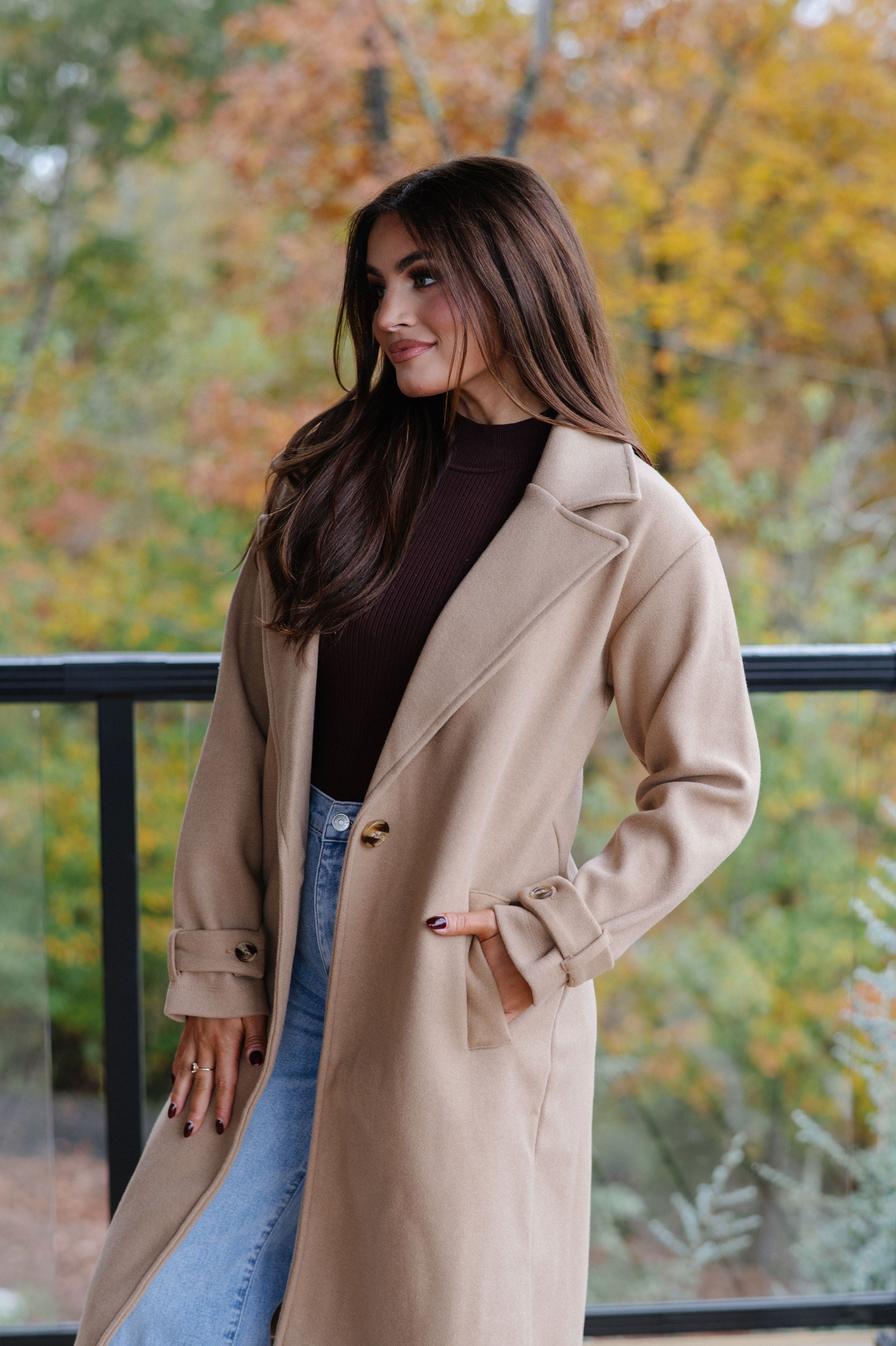 Rollis Coat-Camel
