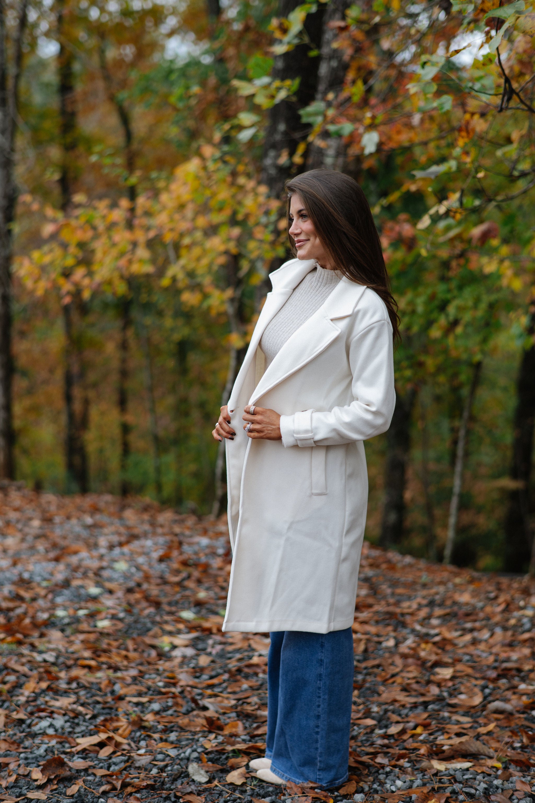Rollis Coat-Ivory