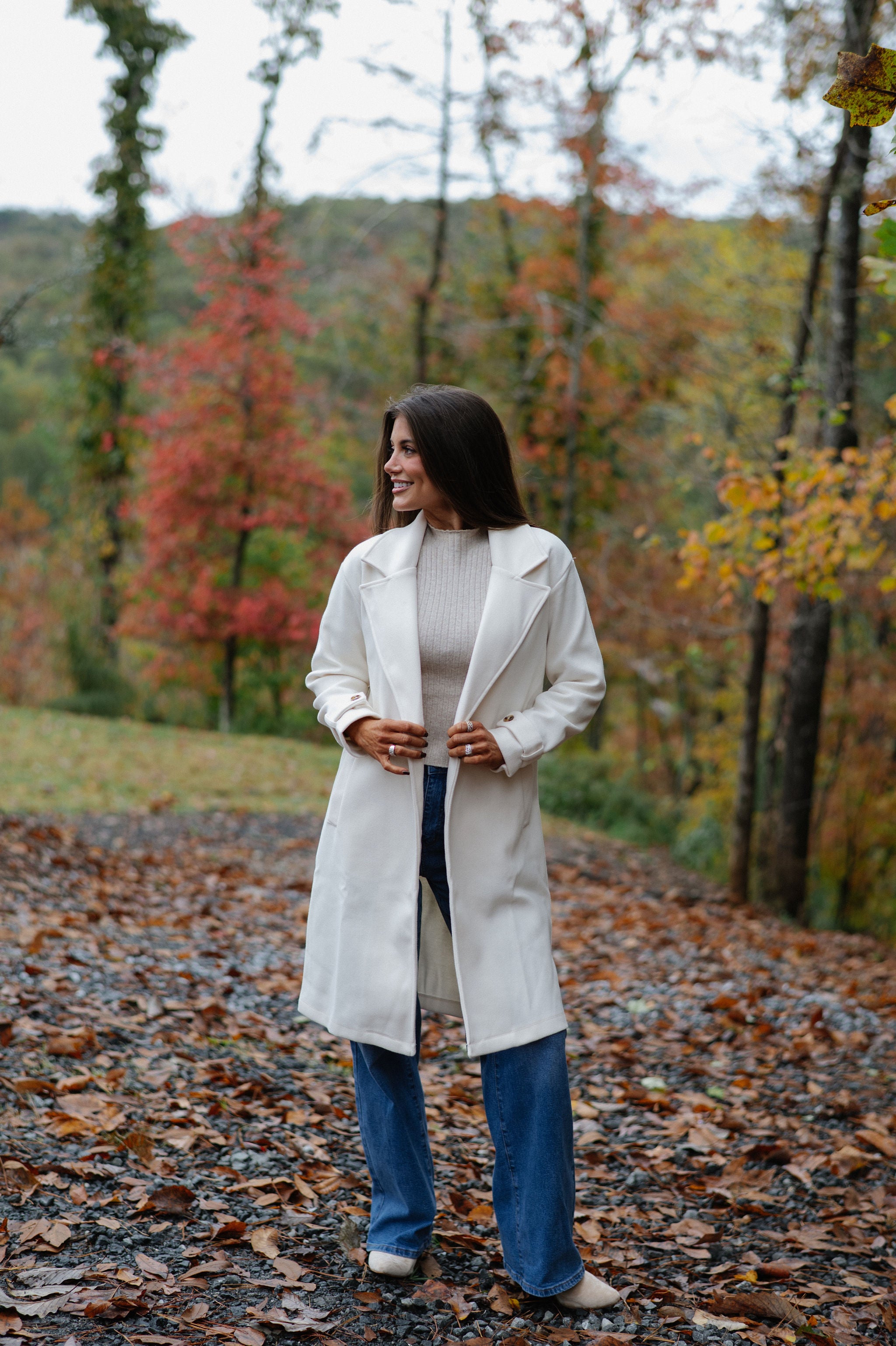Rollis Coat-Ivory