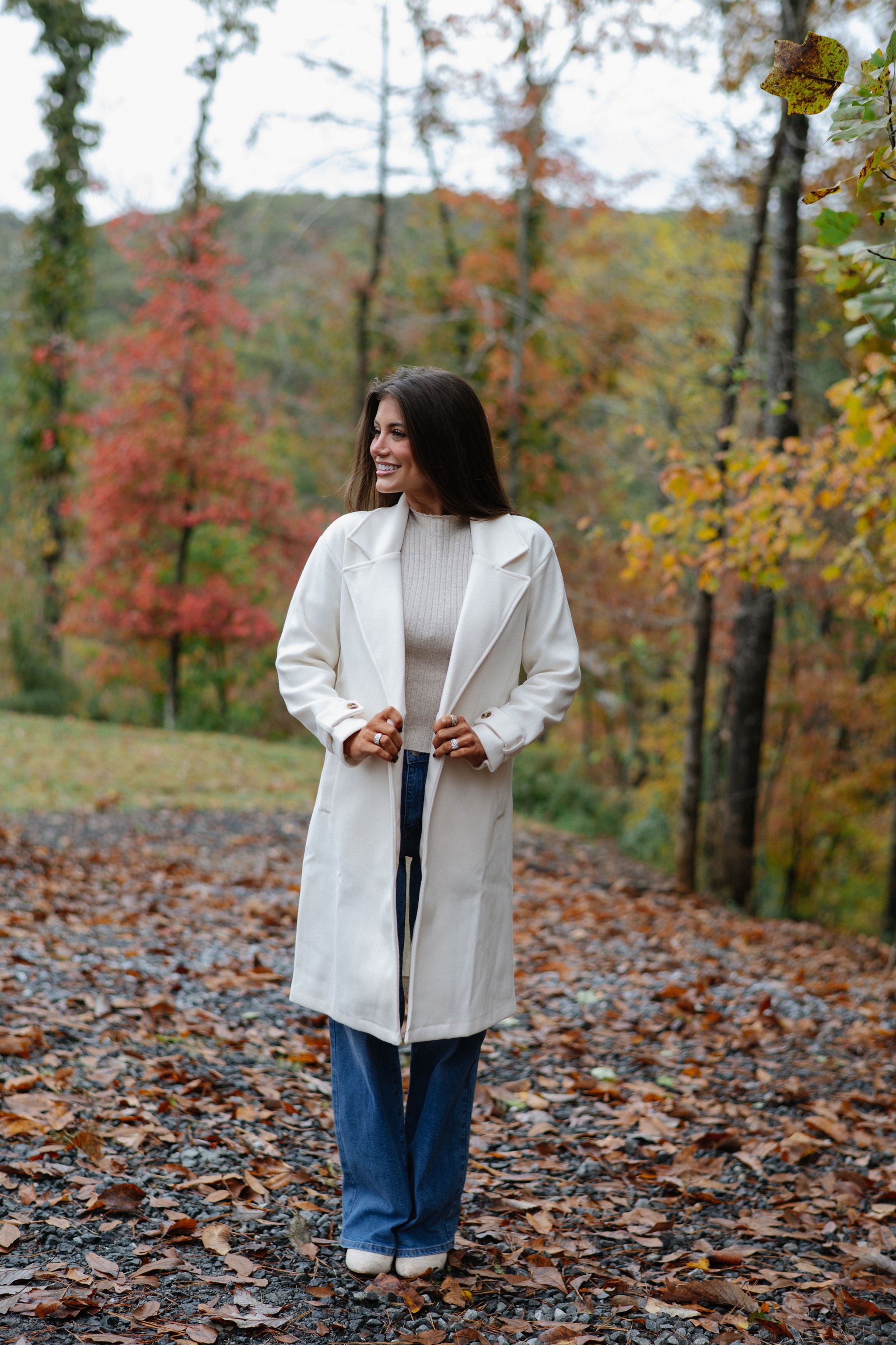 Rollis Coat-Ivory