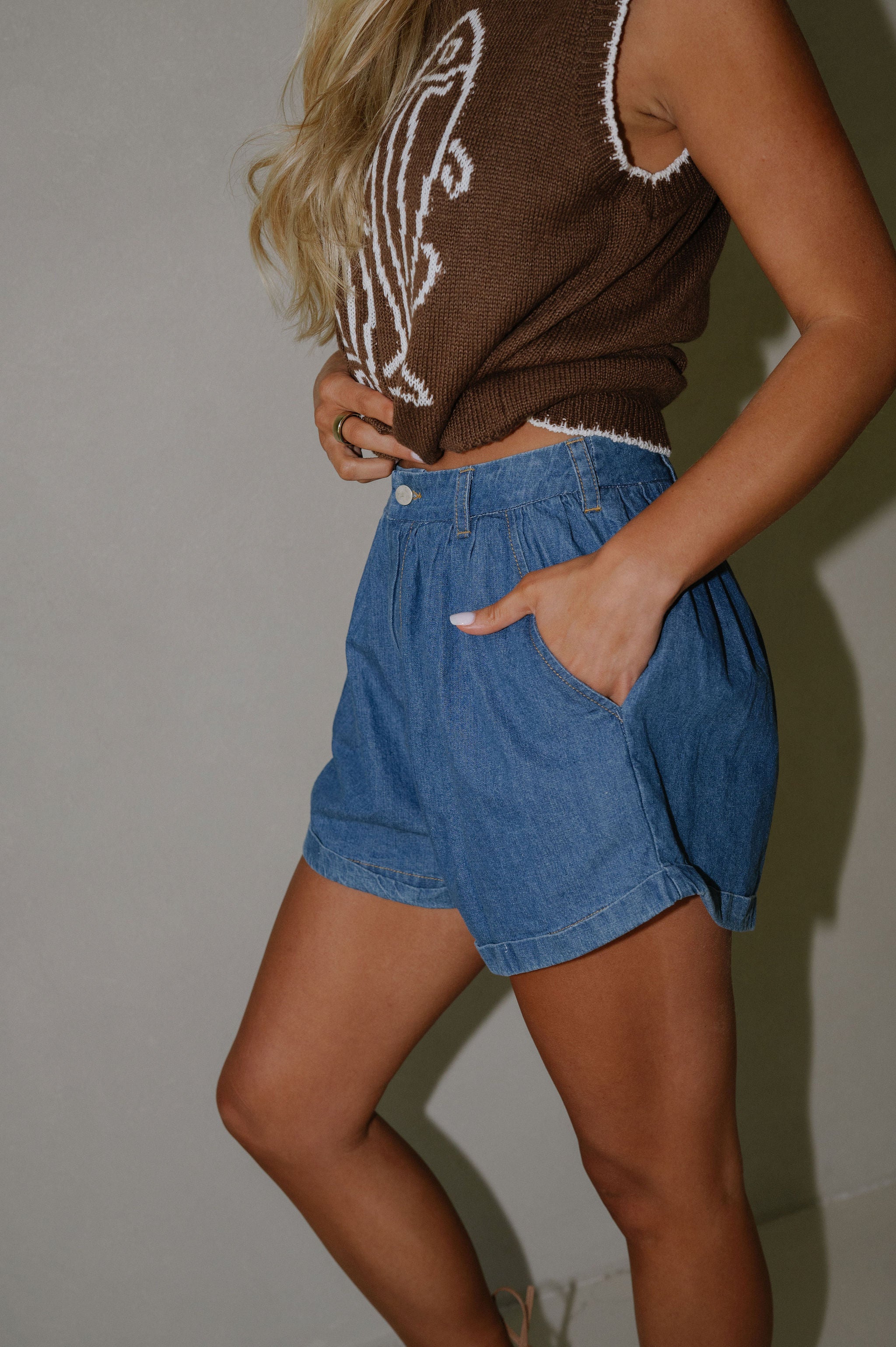 Lake Shorts-Denim