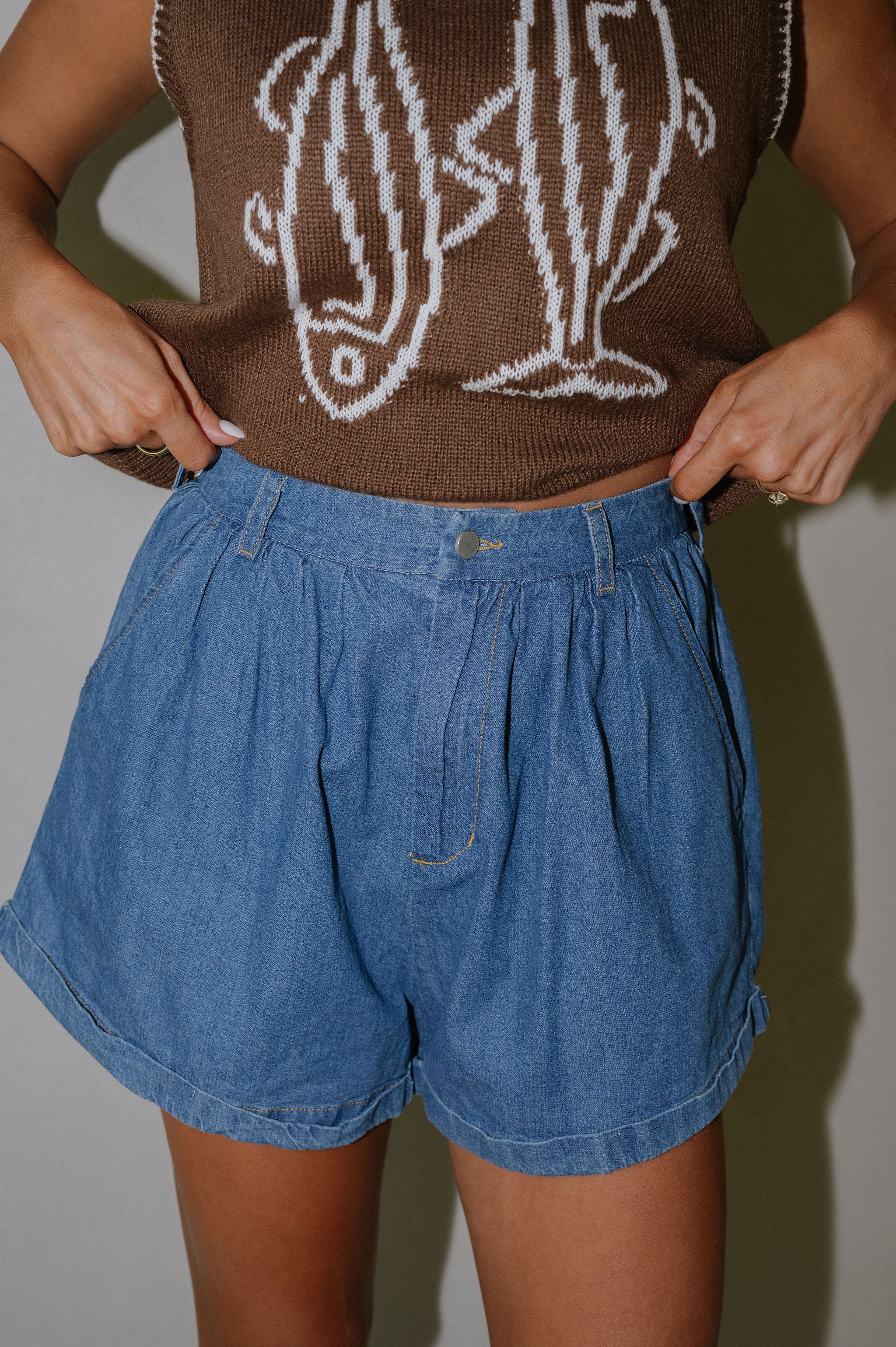 Lake Shorts-Denim