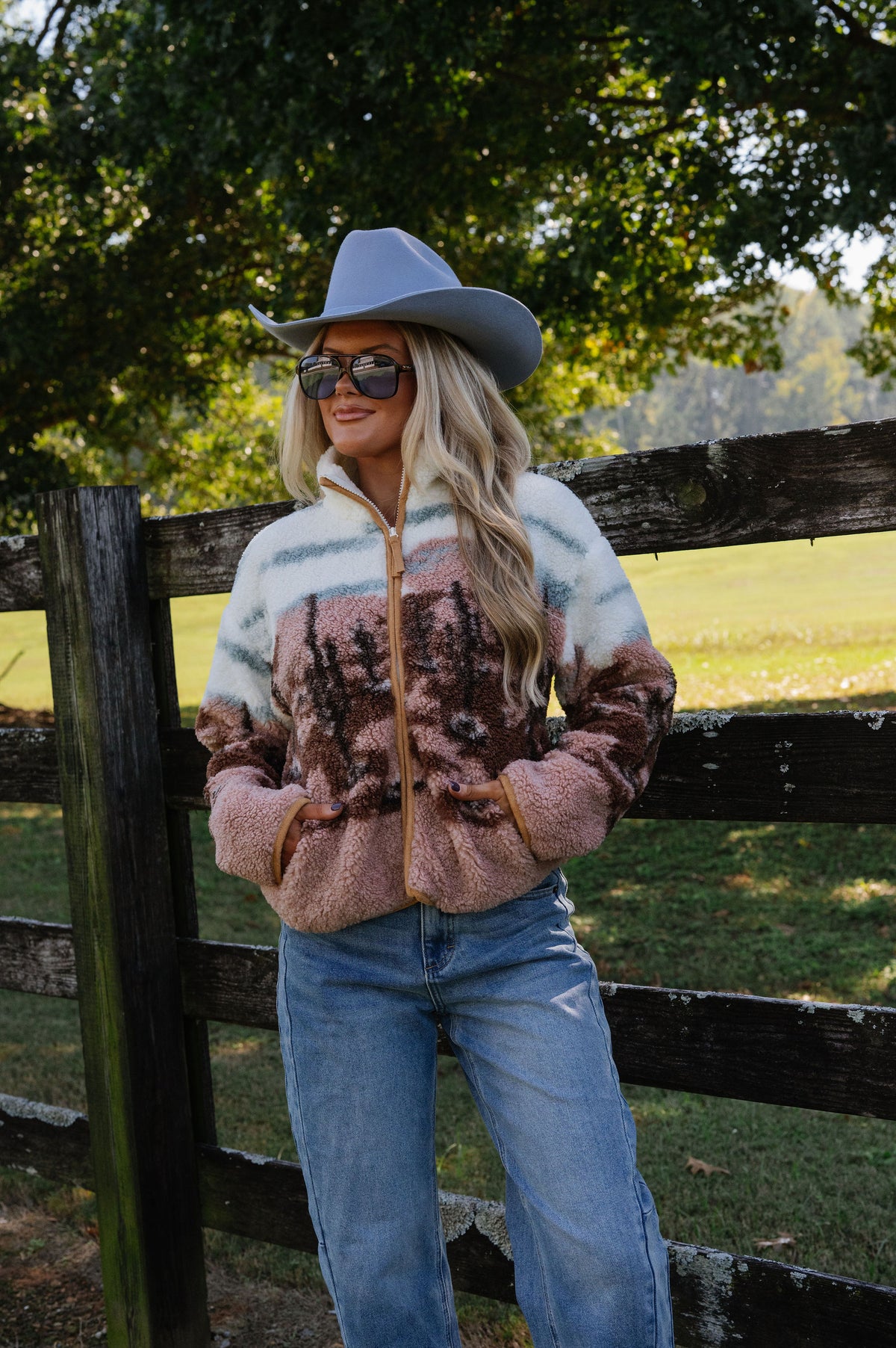 Cory Jacket-Desert Rose