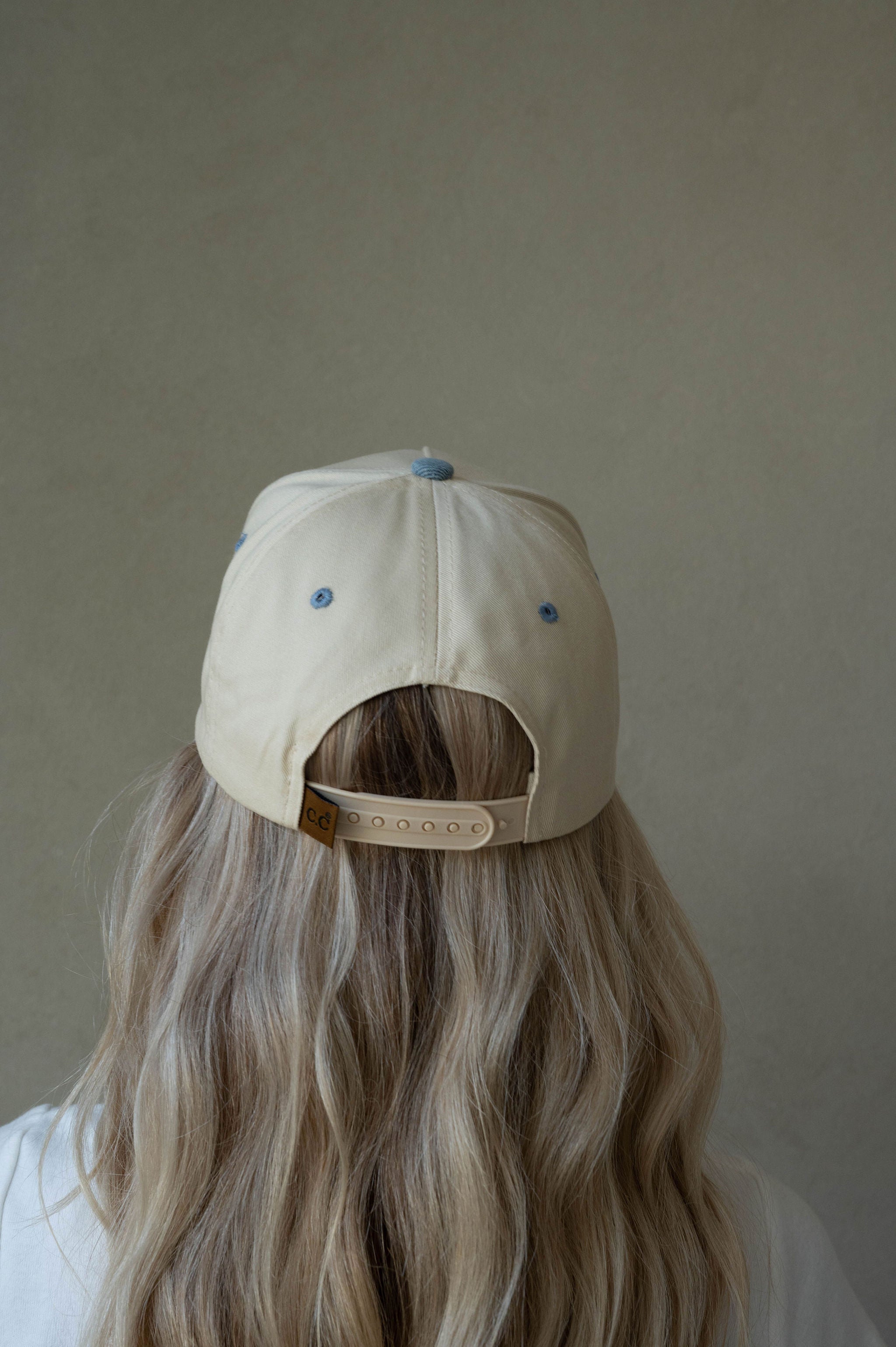 "God is Good All The Time" Trucker Hat-Denim
