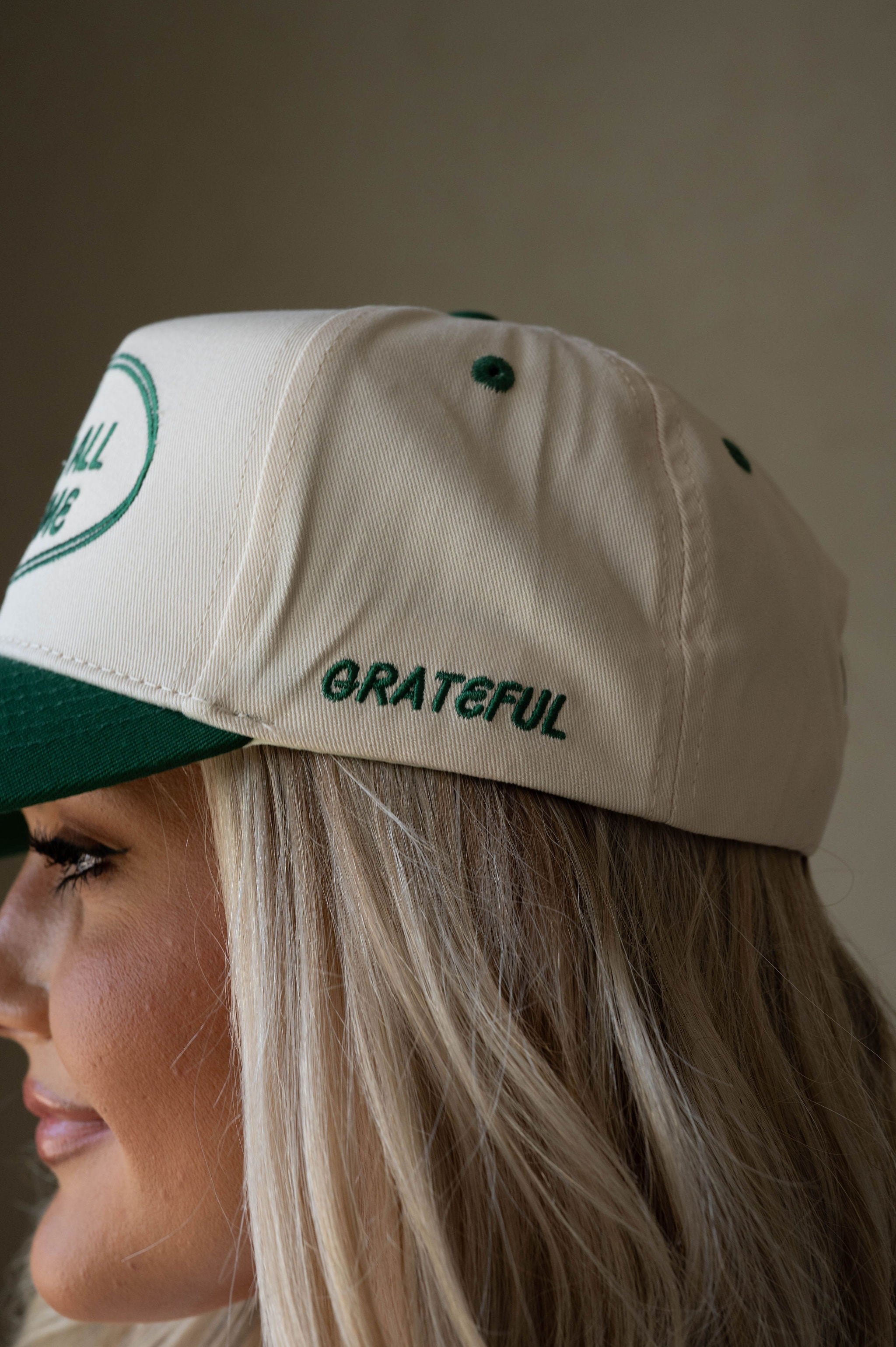 "God is Good" Trucker Hat-Green