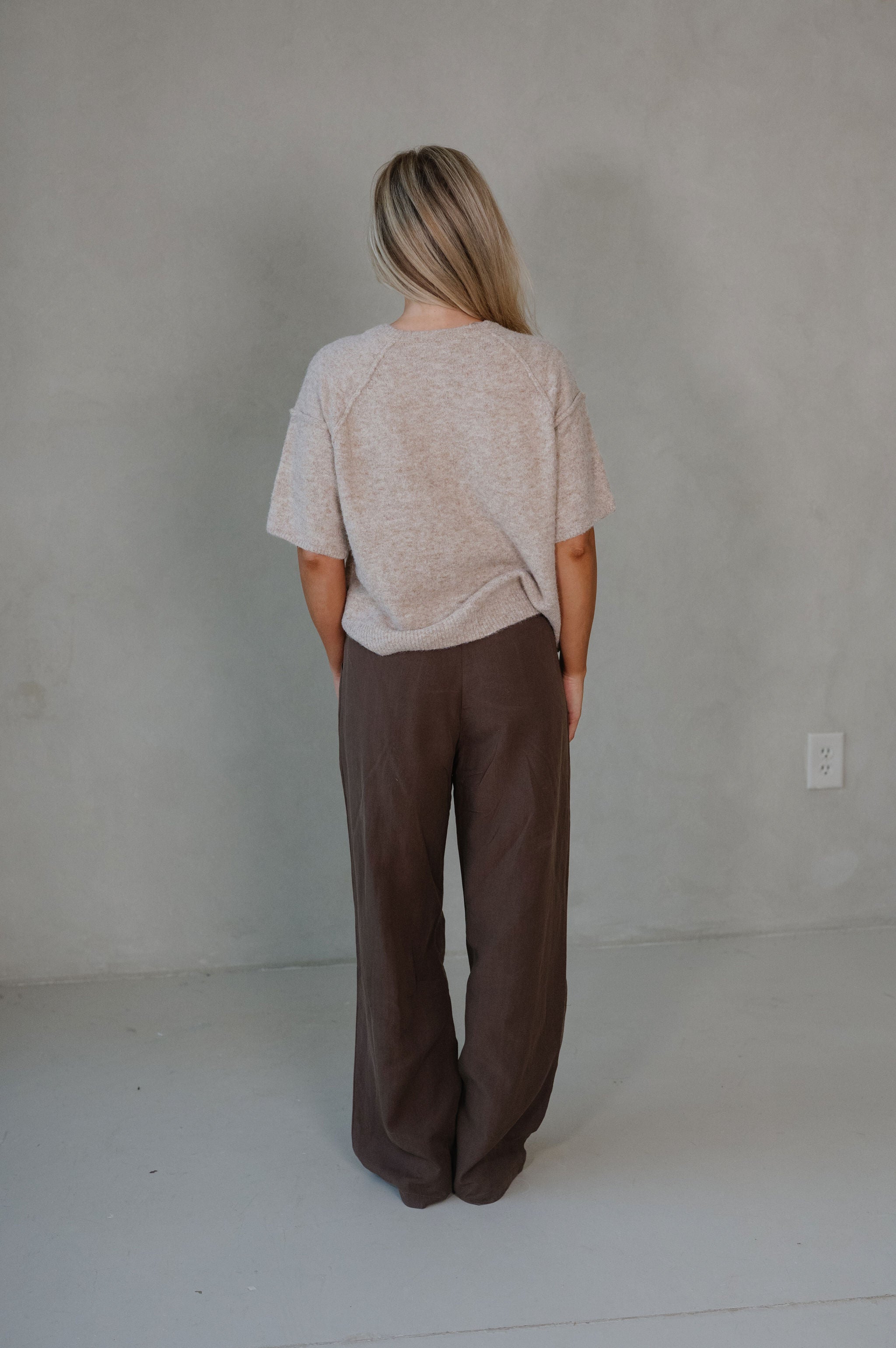 Wrenley Trouser Pant-Brown