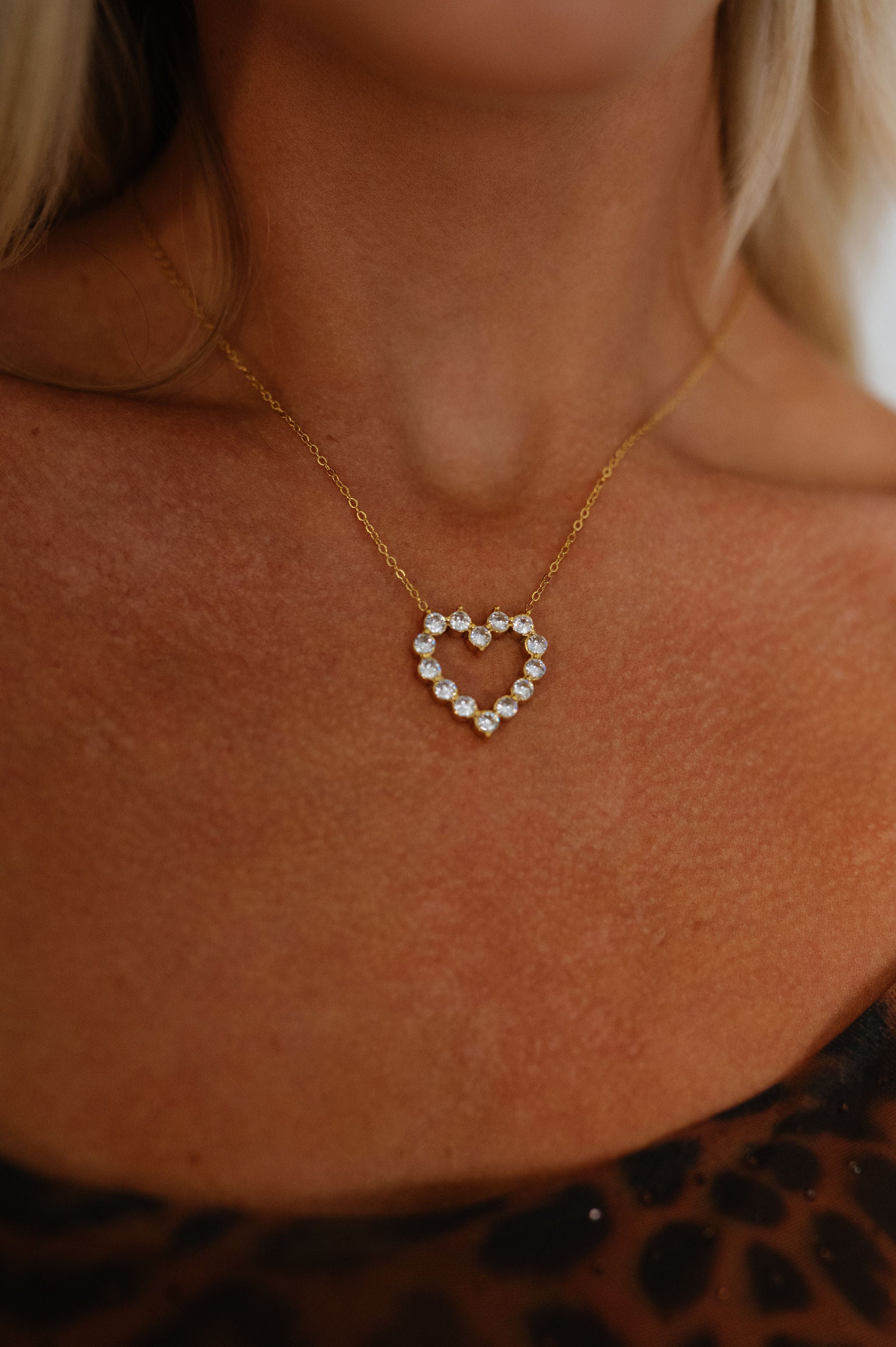 Diamond Heart Necklace