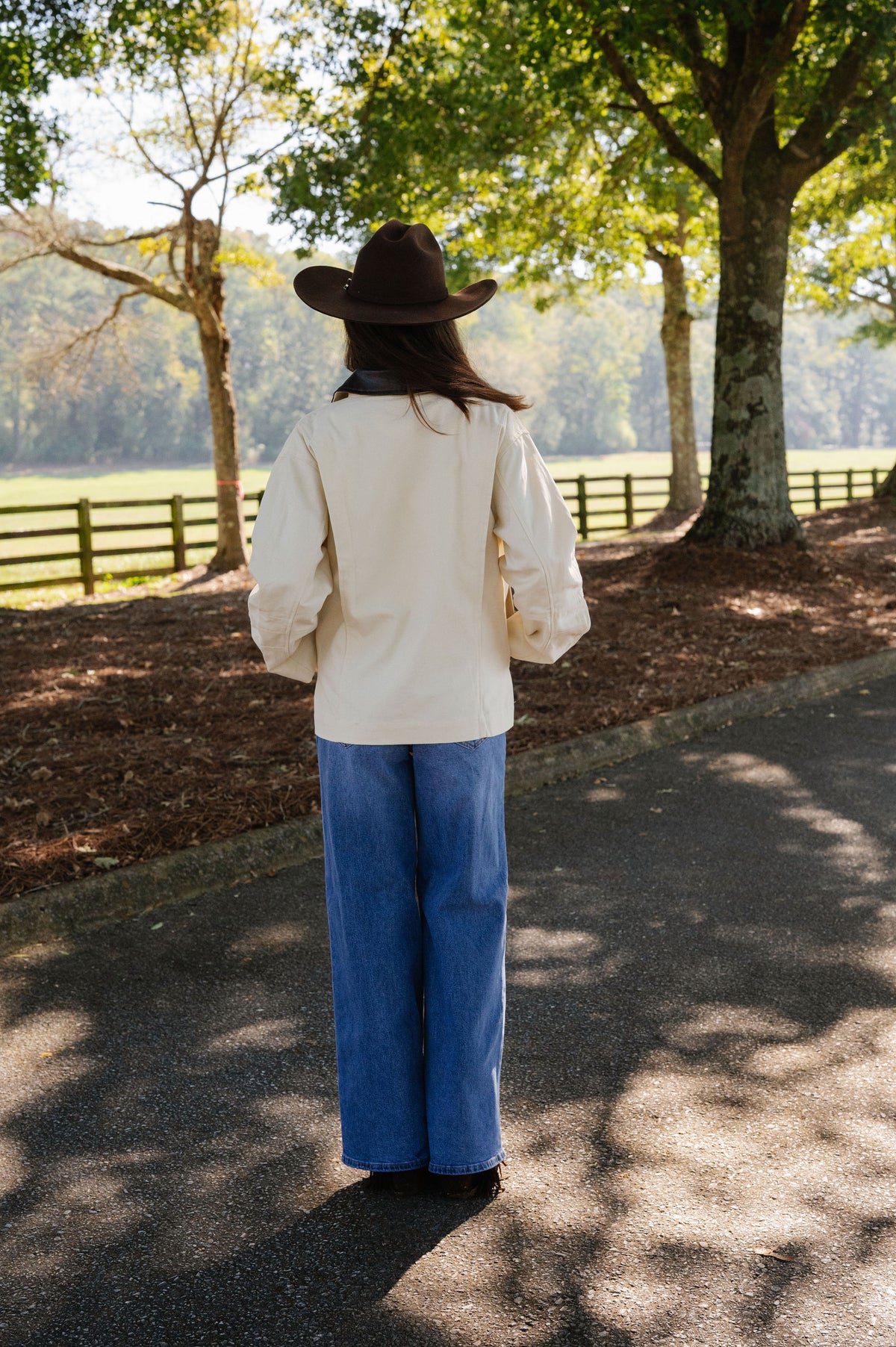 Theo Barn Jacket-Cream