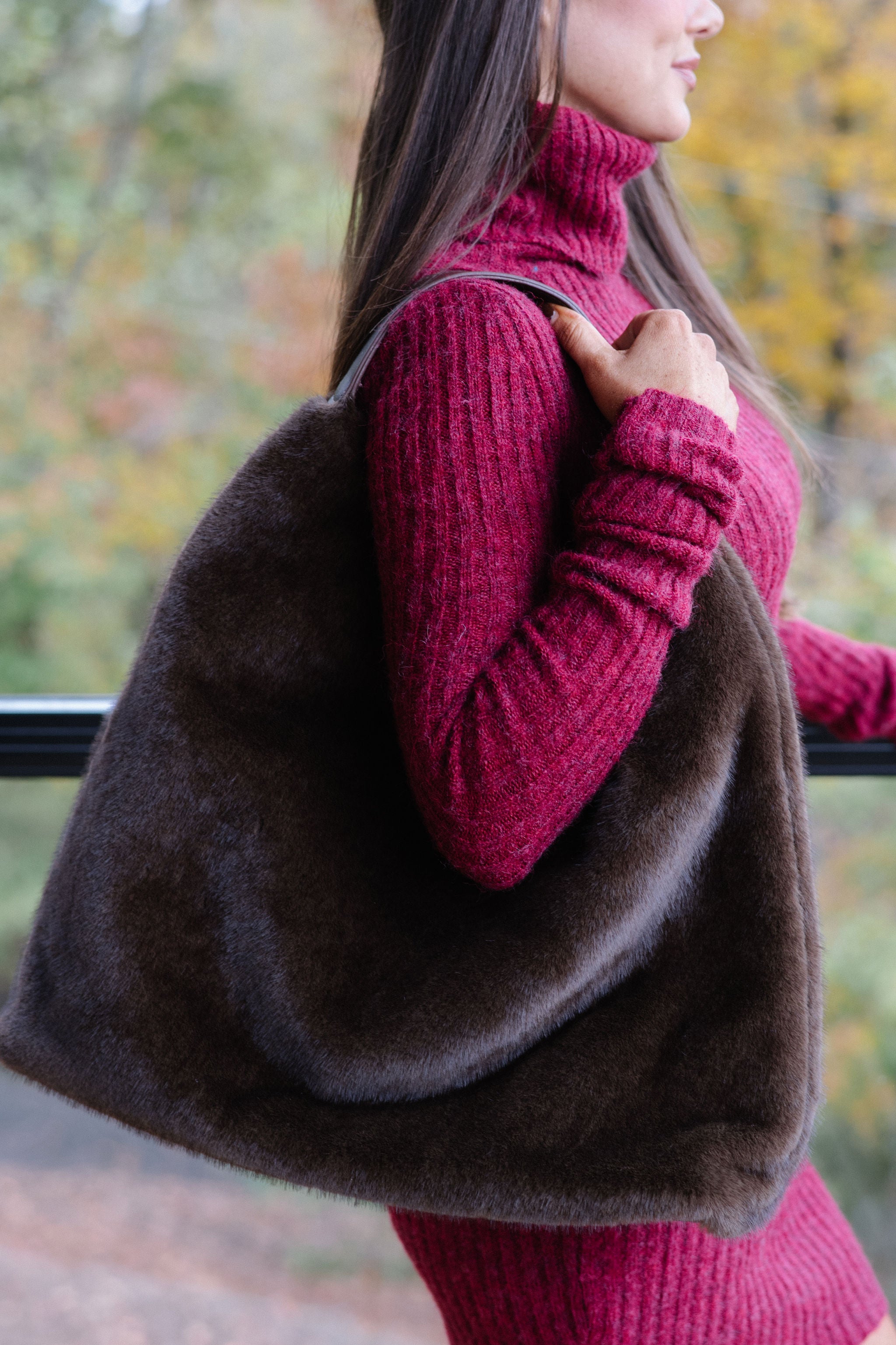 Chandler Hobo Bag-Chocolate