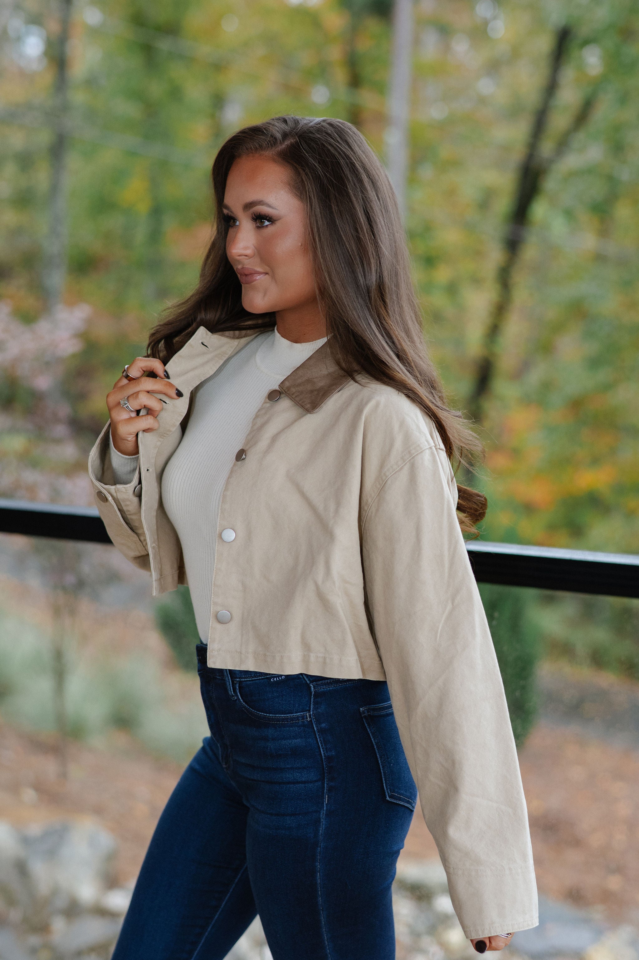 Britton Jacket-Beige