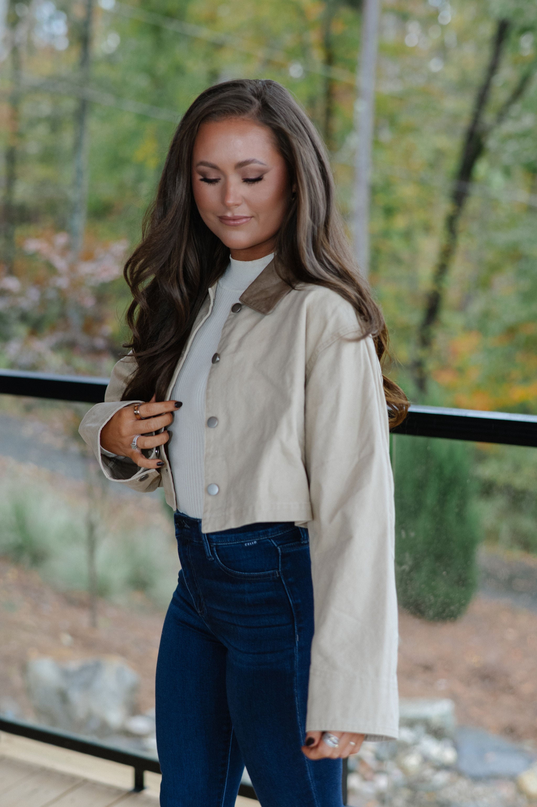 Britton Jacket-Beige