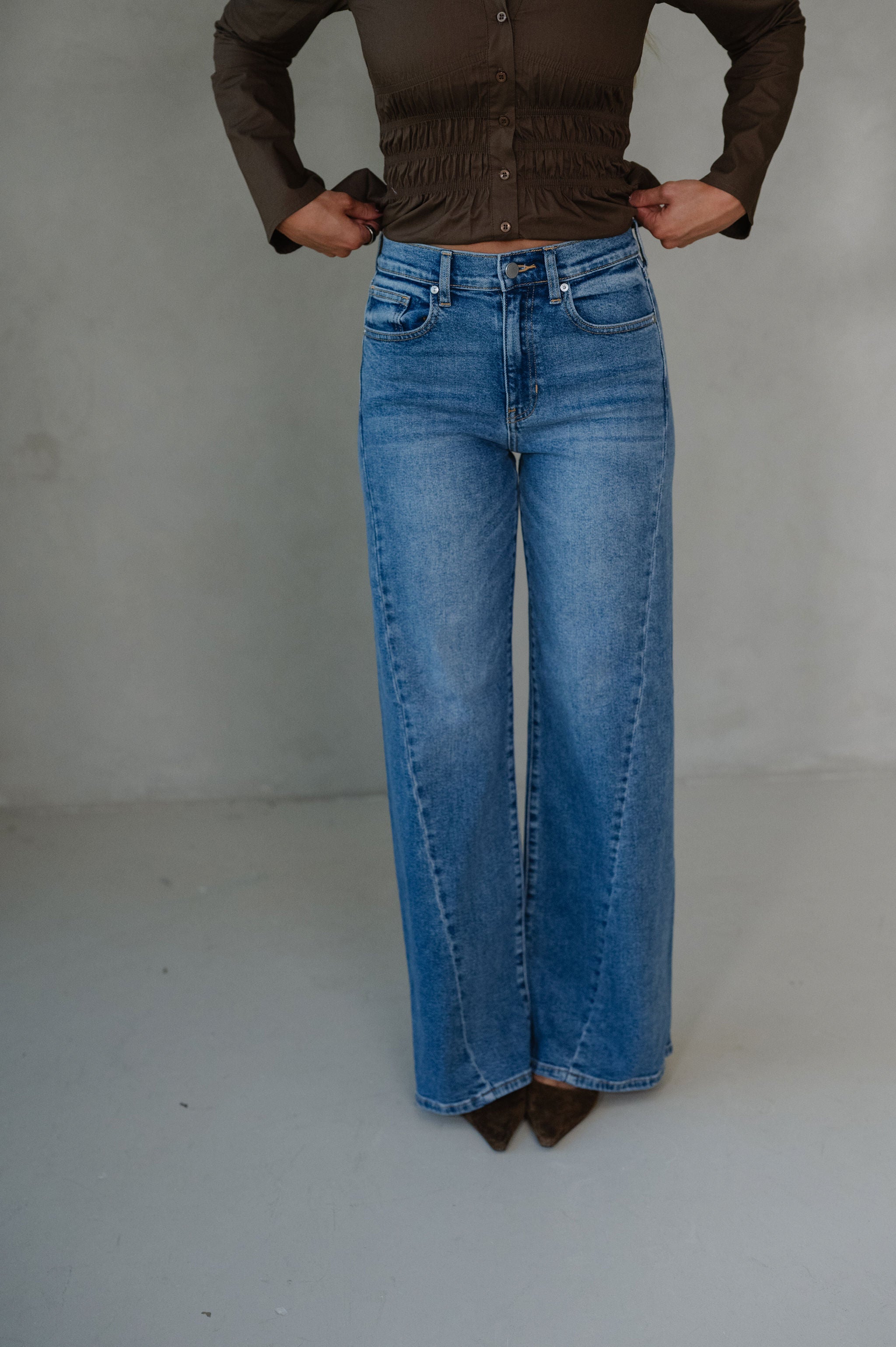 Celine Wide Leg Jean