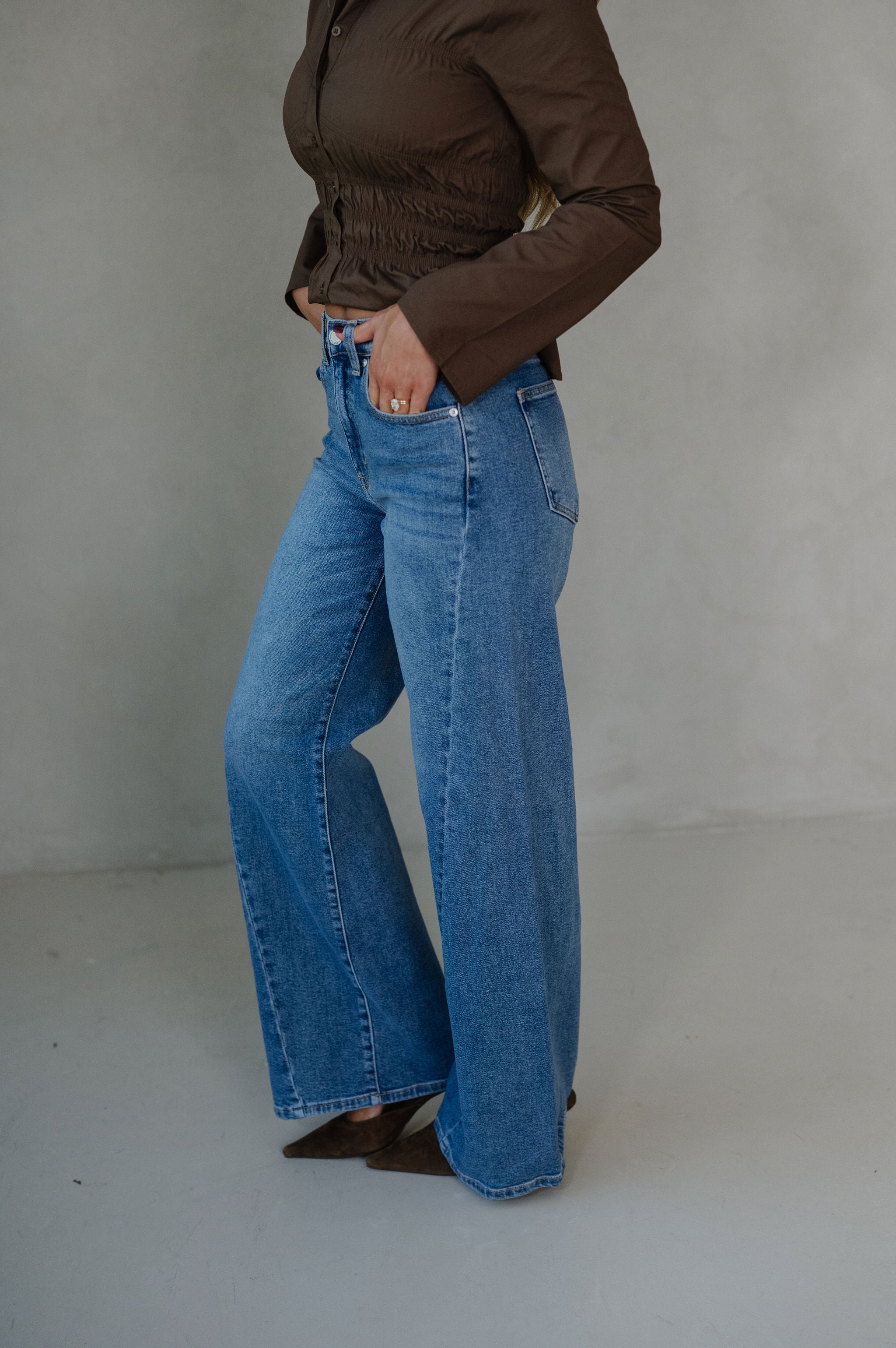 Celine Wide Leg Jean