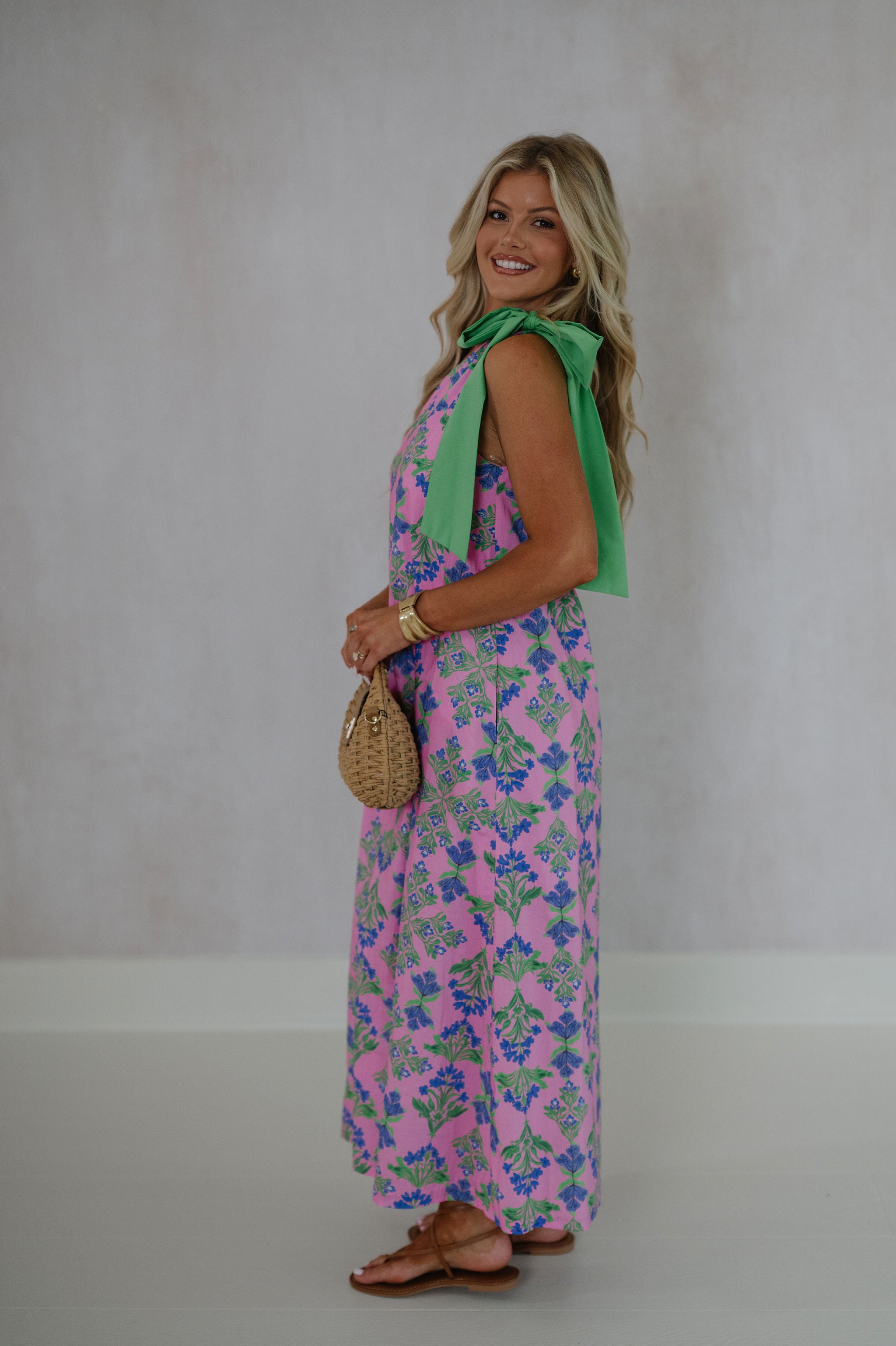 pink one shoulder maxi dress Alexa One Shoulder Maxi Dress-Pink L