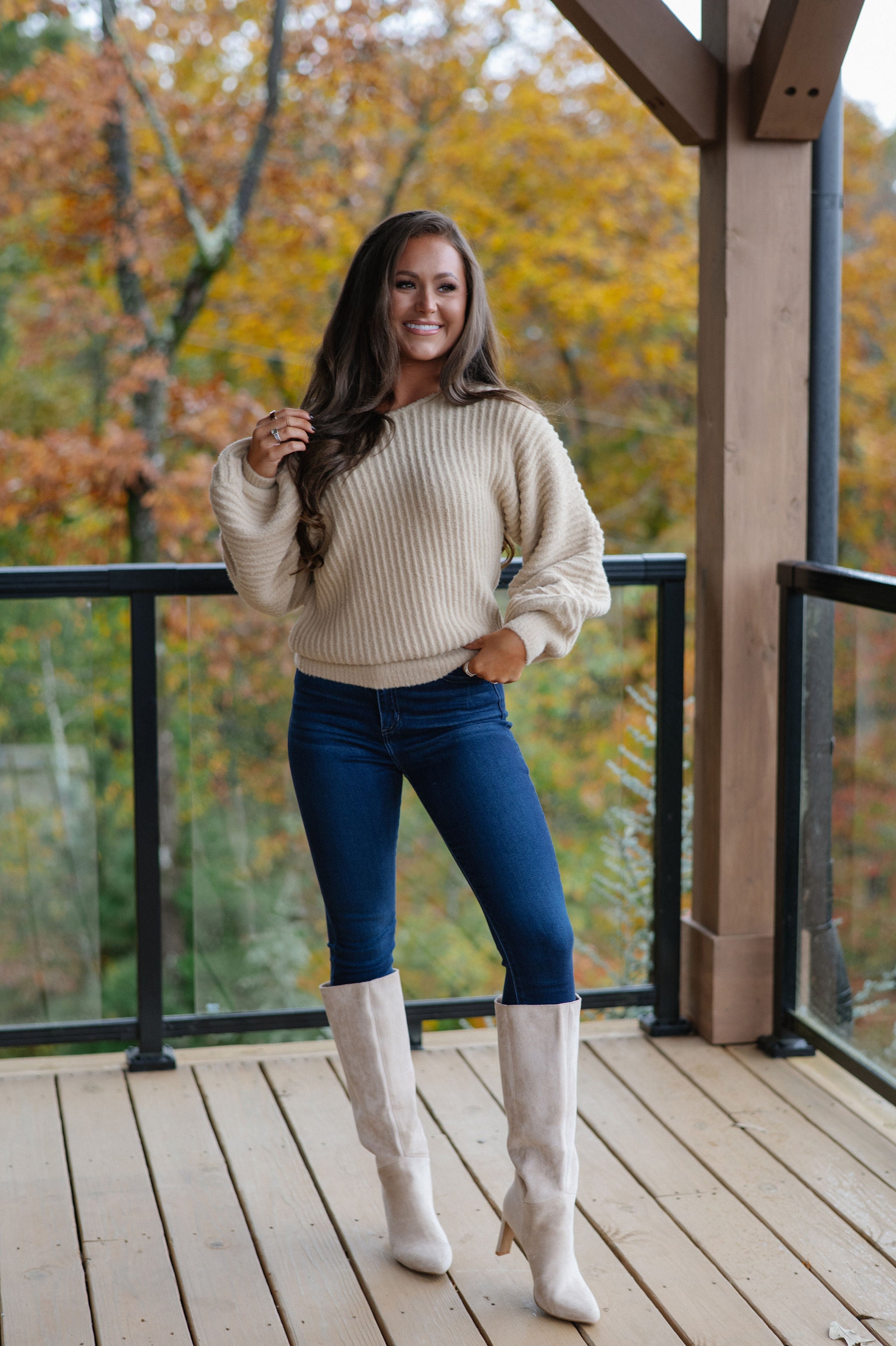 Danny Sweater-Light Sand