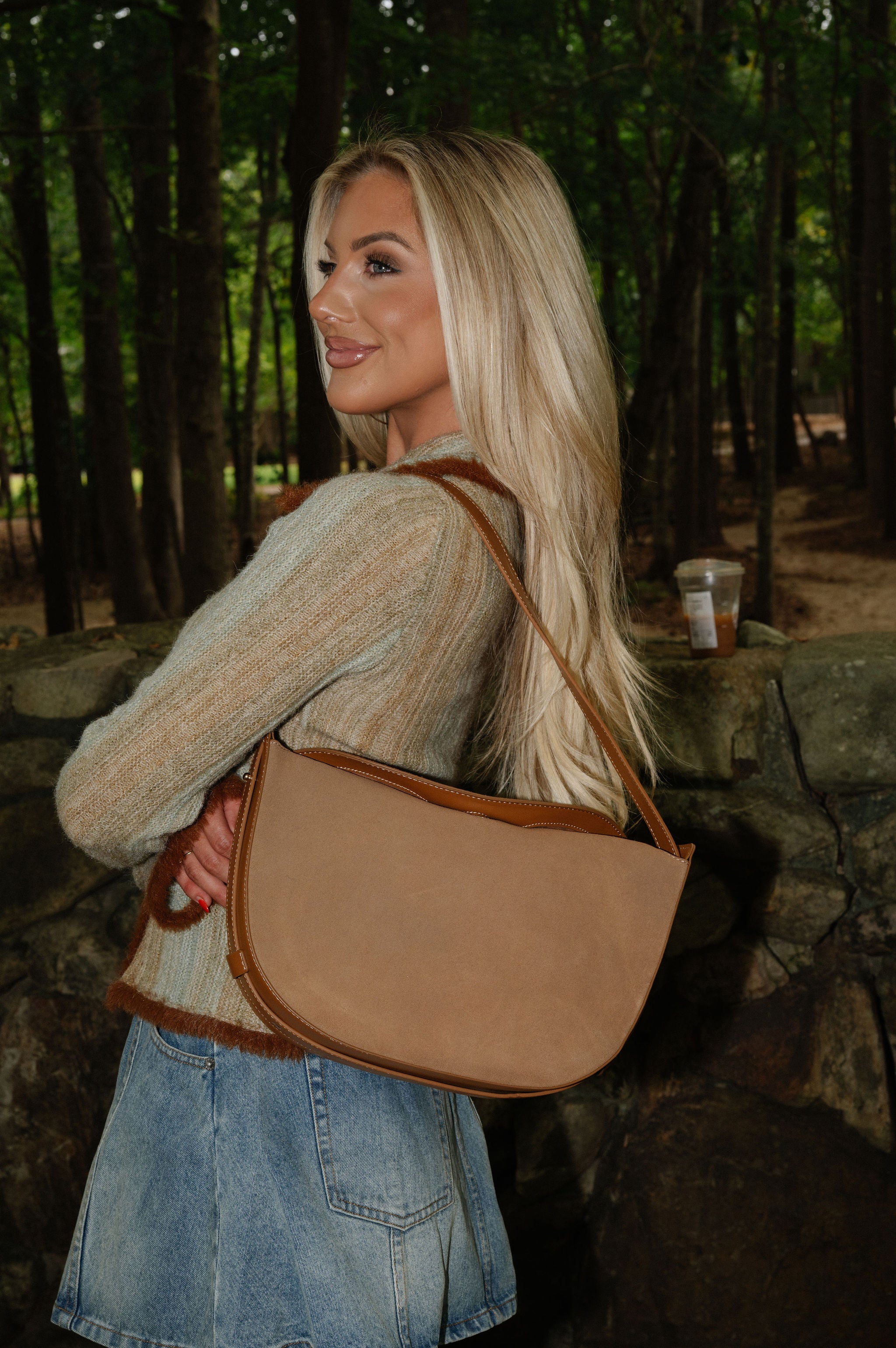 Hobo Sophia Bag-Tan