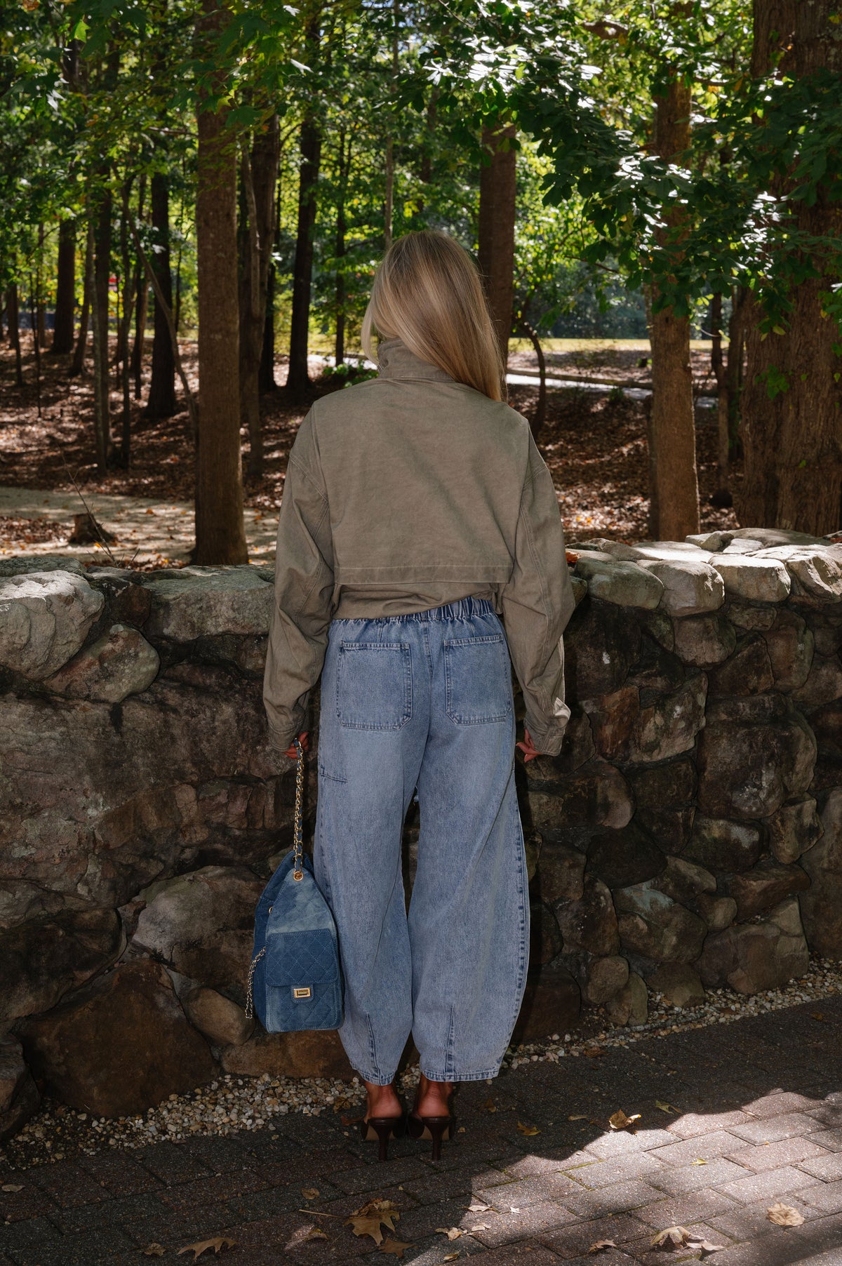 Utility Jacket-Washed Olive