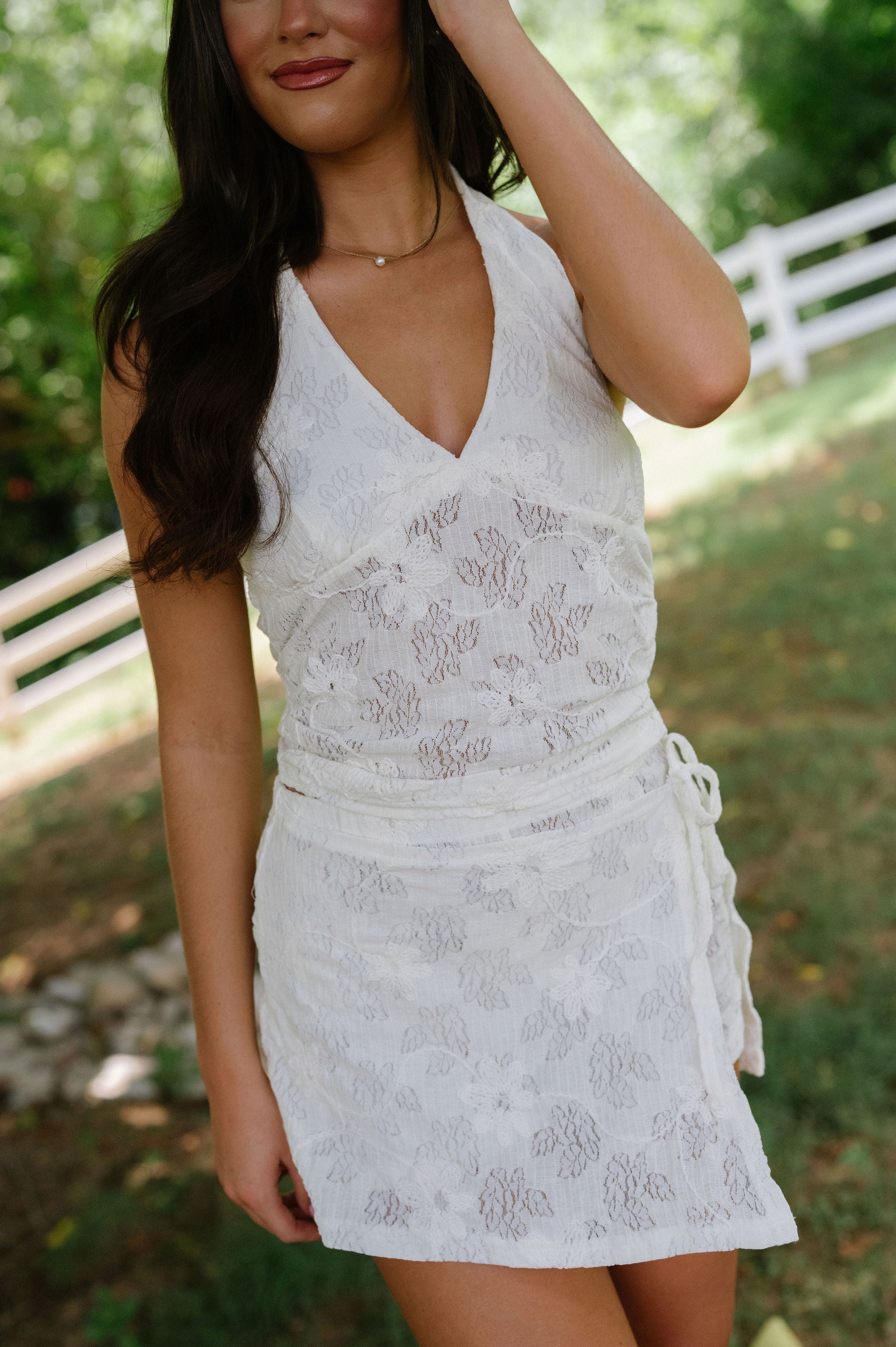 Shelley Skirt Set-Ivory