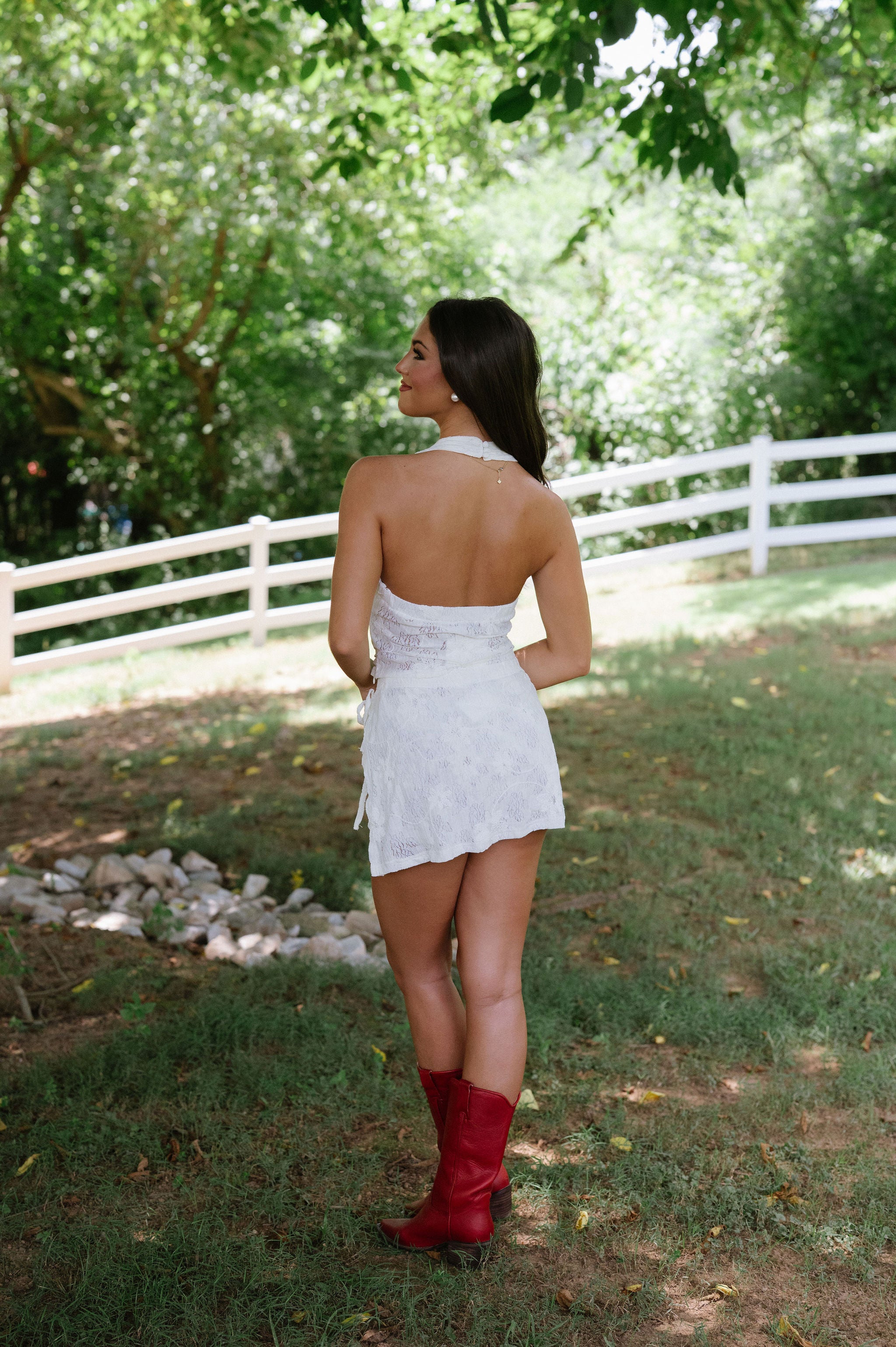 Shelley Skirt Set-Ivory