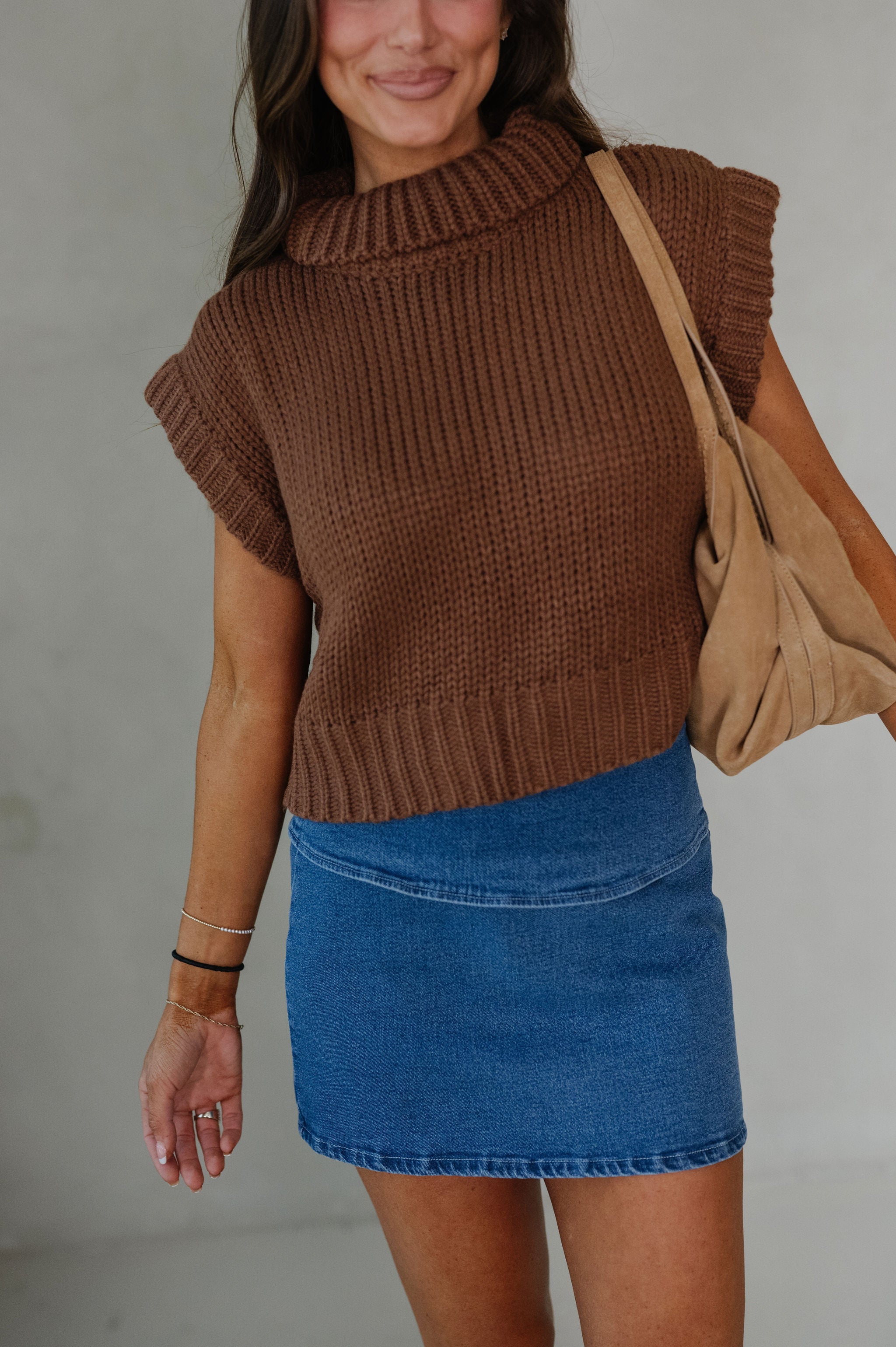 Bradleigh Sweater-Chocolate