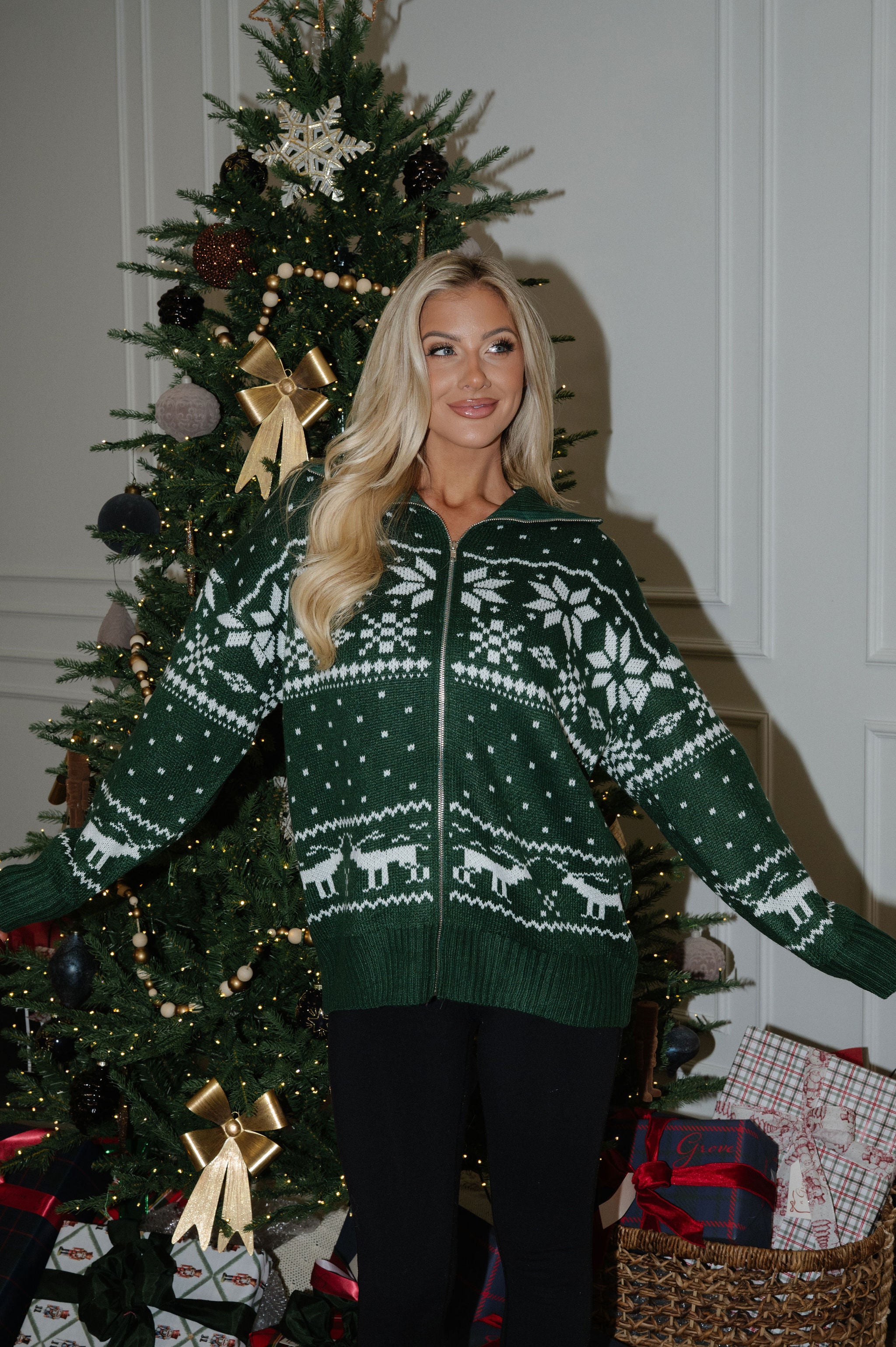 Holly Jolly Sweater-Green
