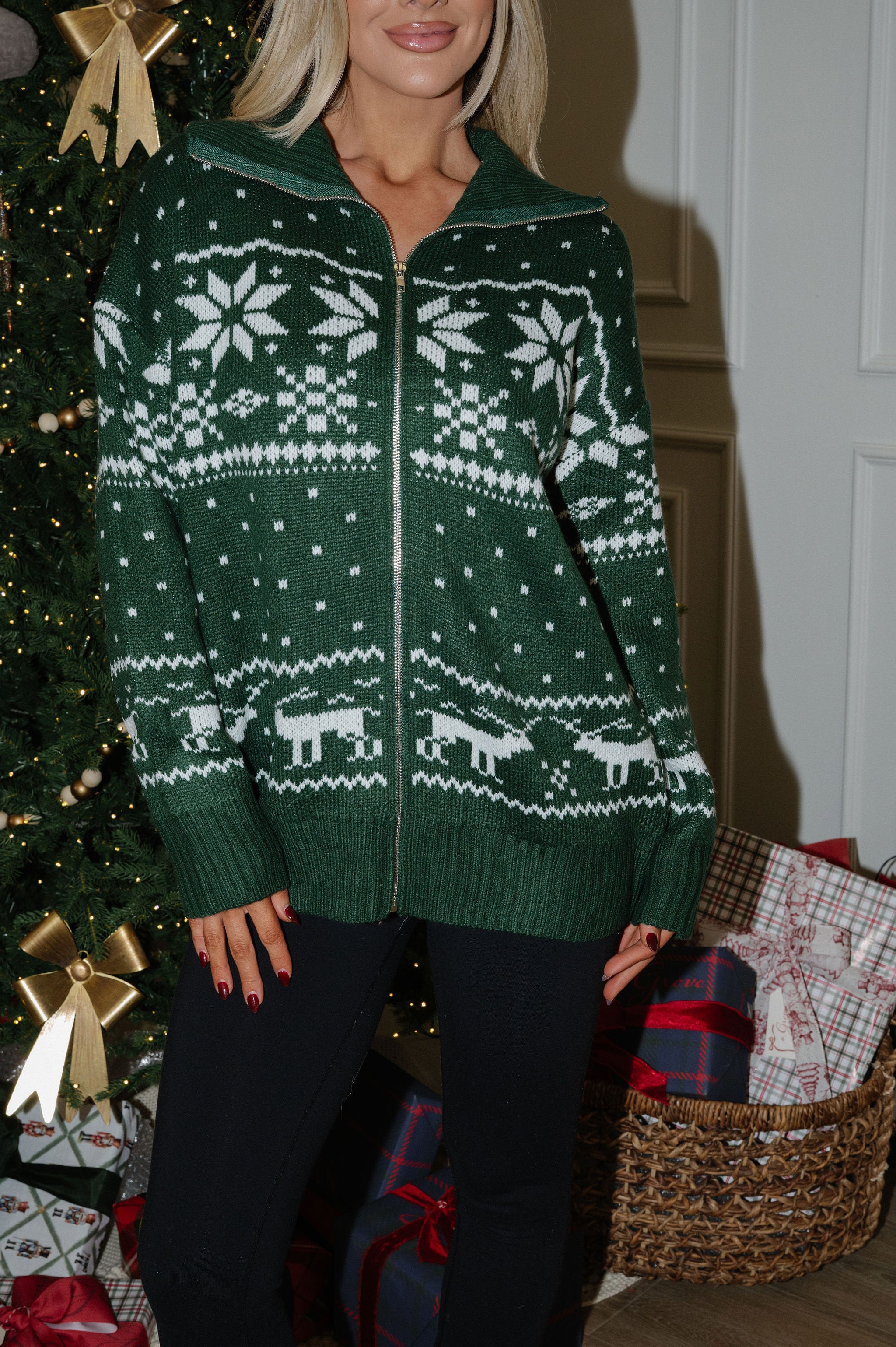 Holly Jolly Sweater-Green