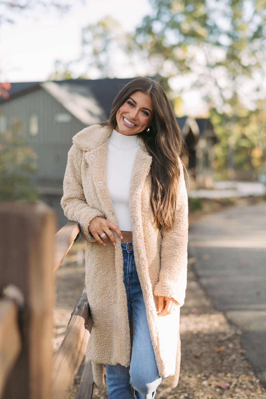 Elliot Belted Midi Length Jacket- Taupe