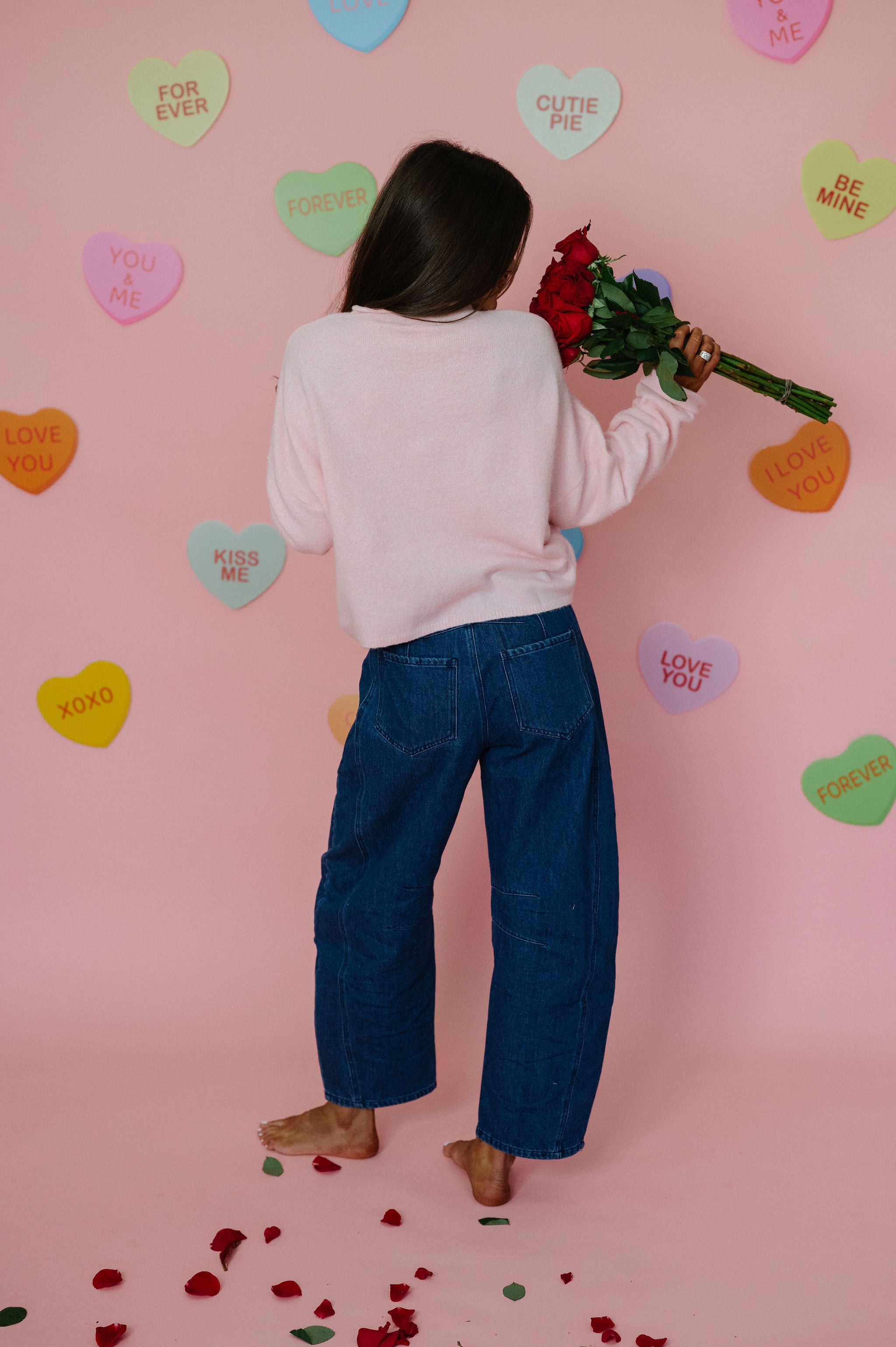 Victoria Cardigan- Baby Pink