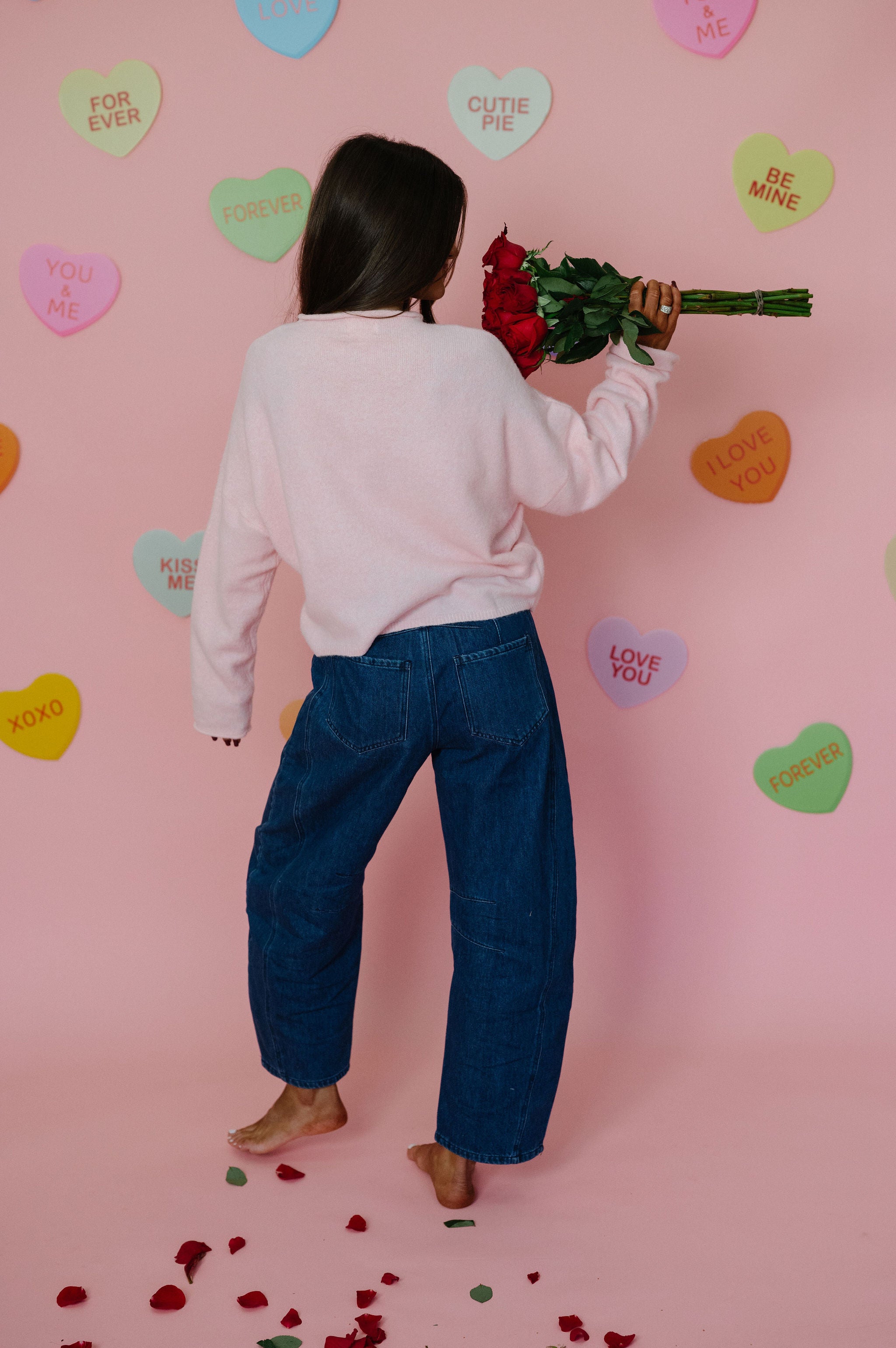 Victoria Cardigan- Baby Pink