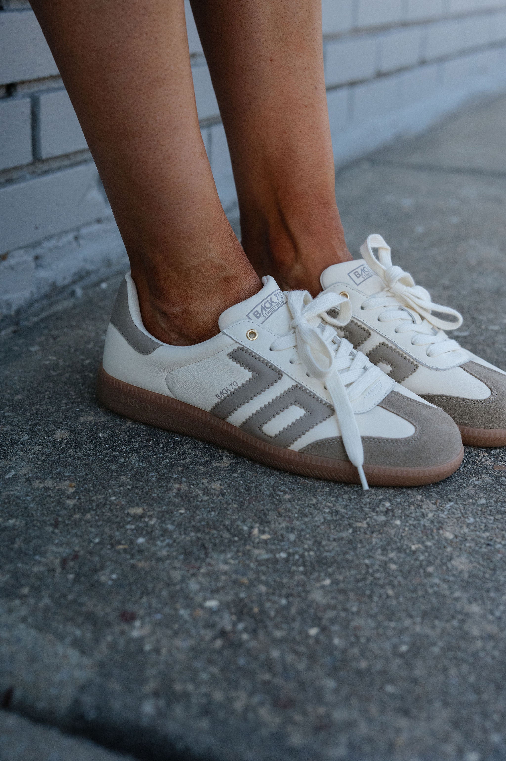 Back 70 Cloud Sneakers-Milk/Taupe