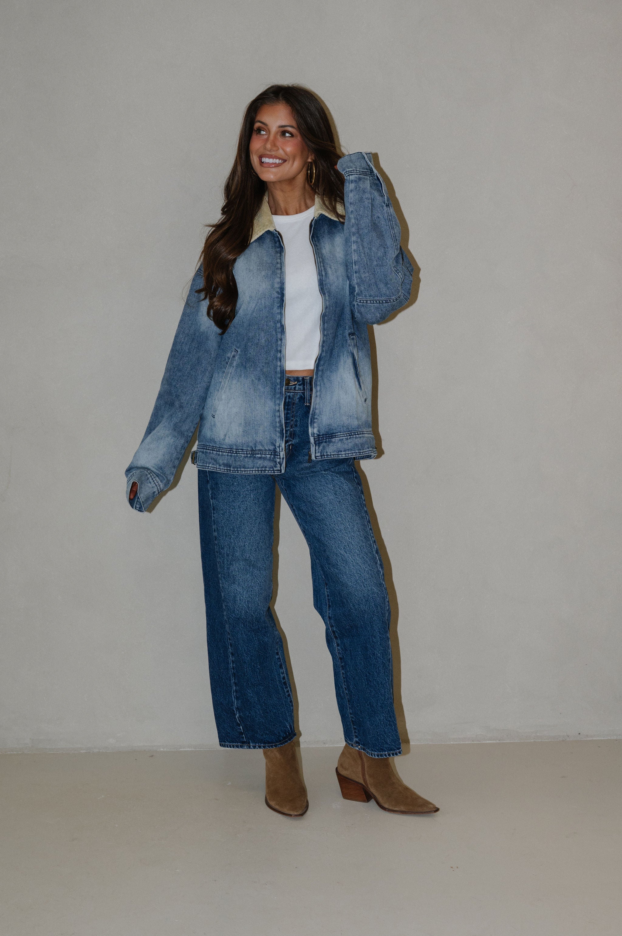 Gina Denim Barn Jacket