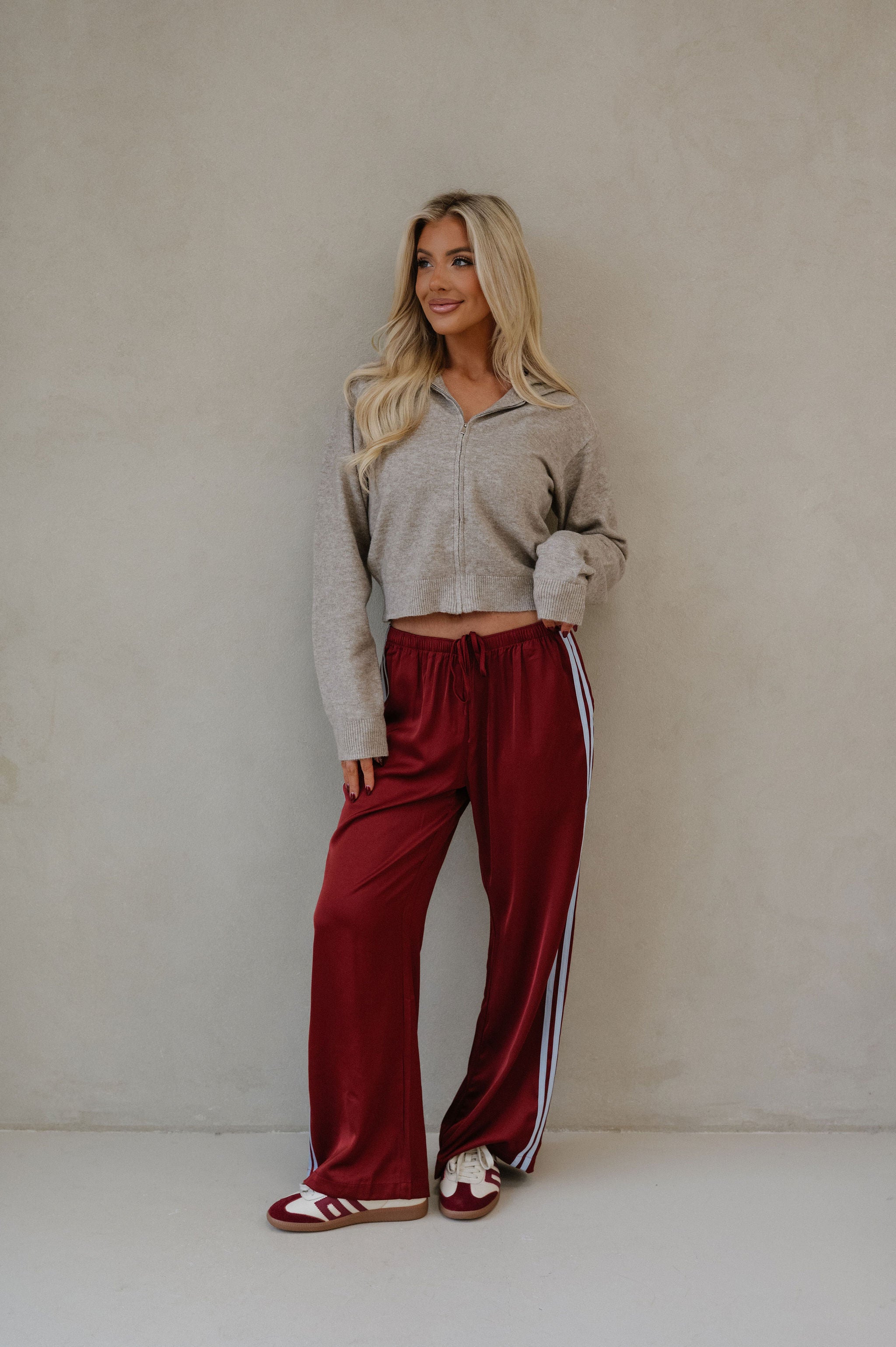 Reese Pants-Burgundy