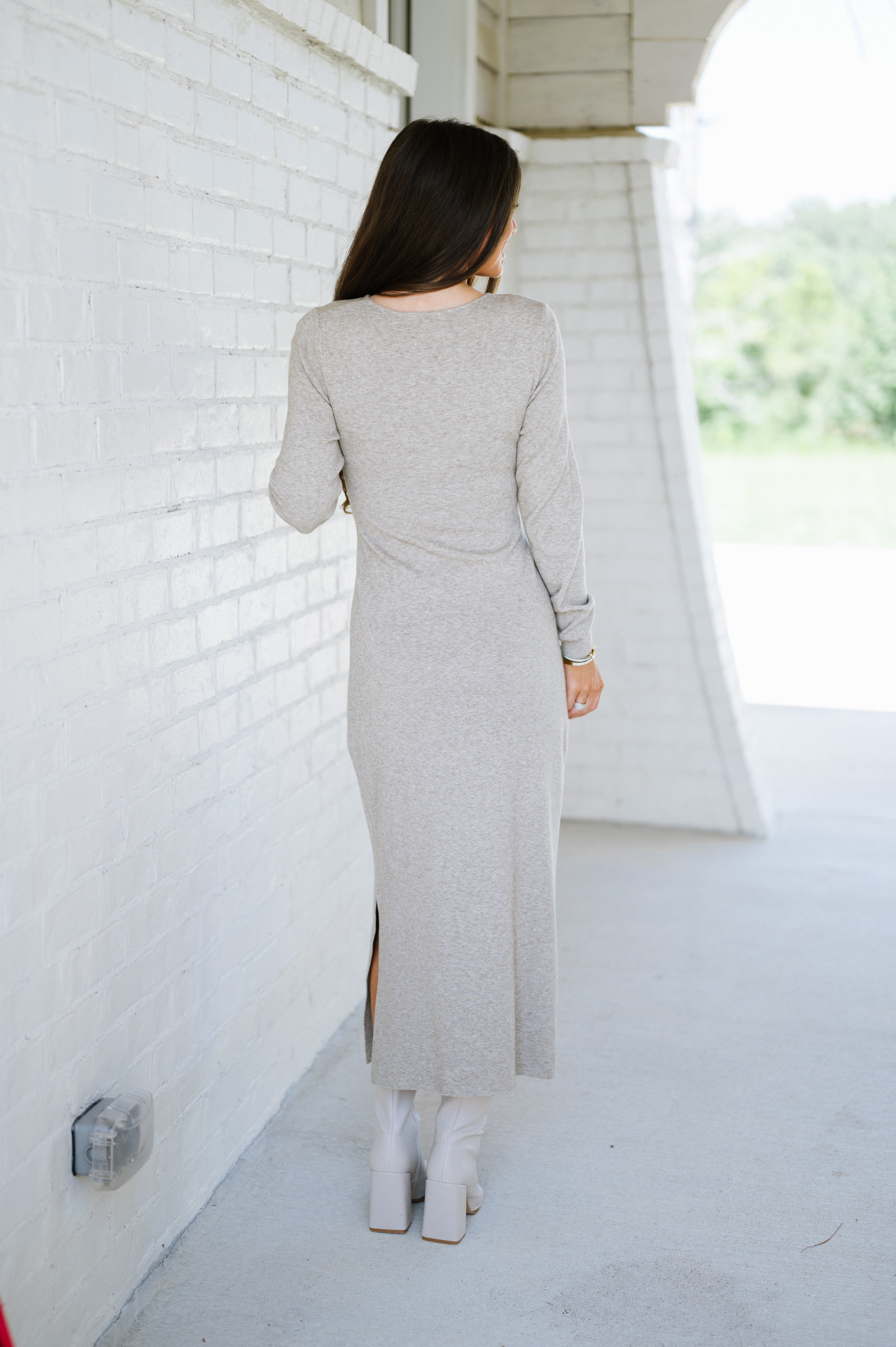 Lady Knit Midi Dress