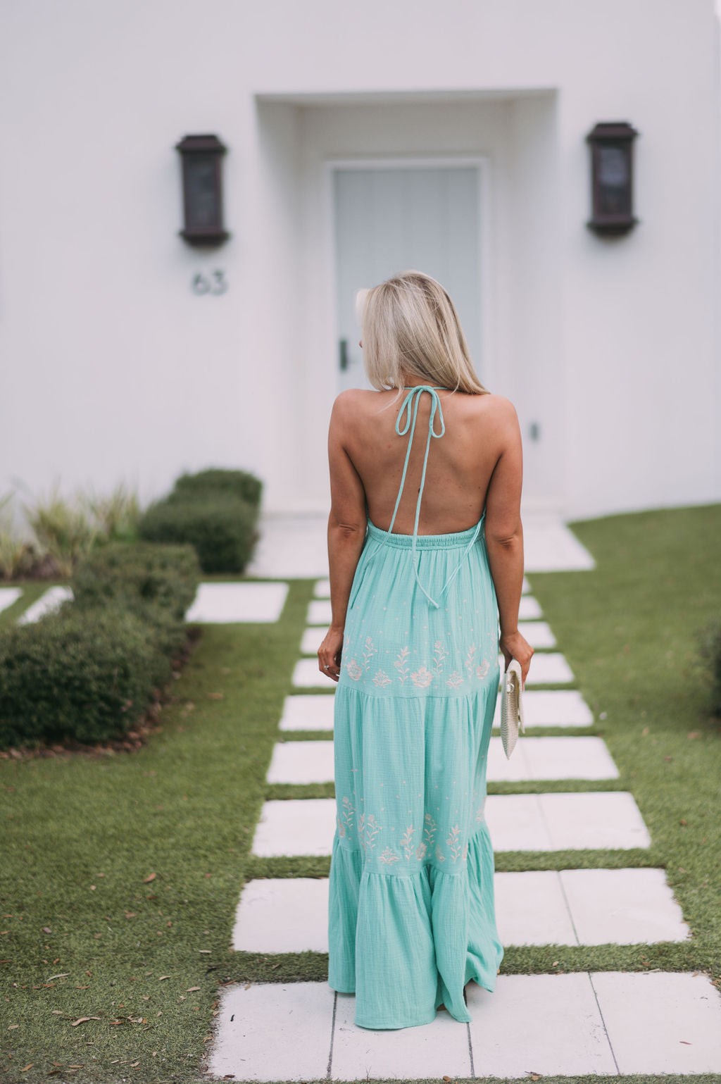 Evans Embroidered Maxi Dress