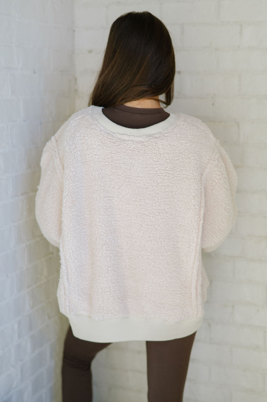 Wrigley Oversized Sweater-Cream