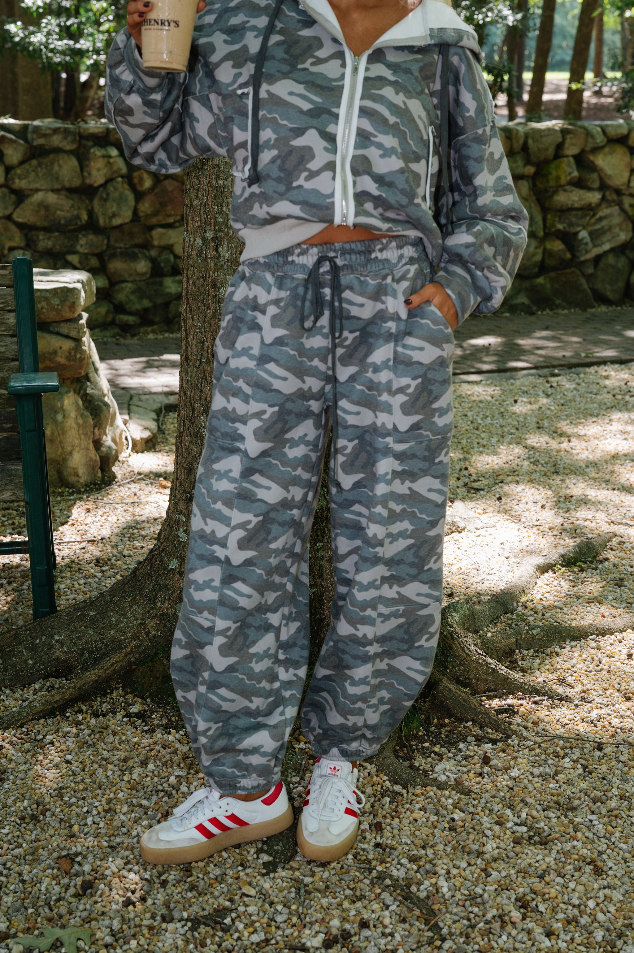 Cadence Pants-Camo Green