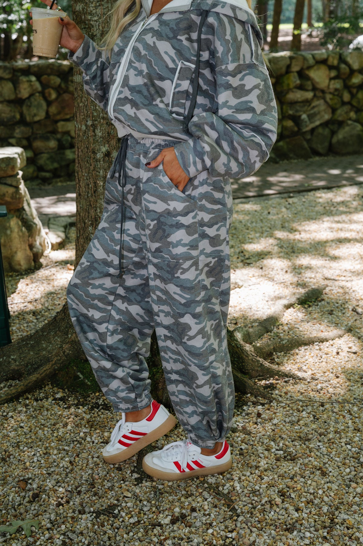 Cadence Pants-Camo Green