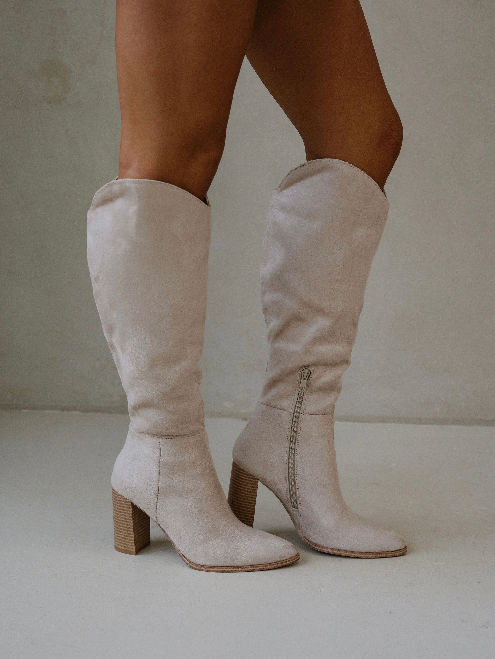Fallal Boots- Light Taupe