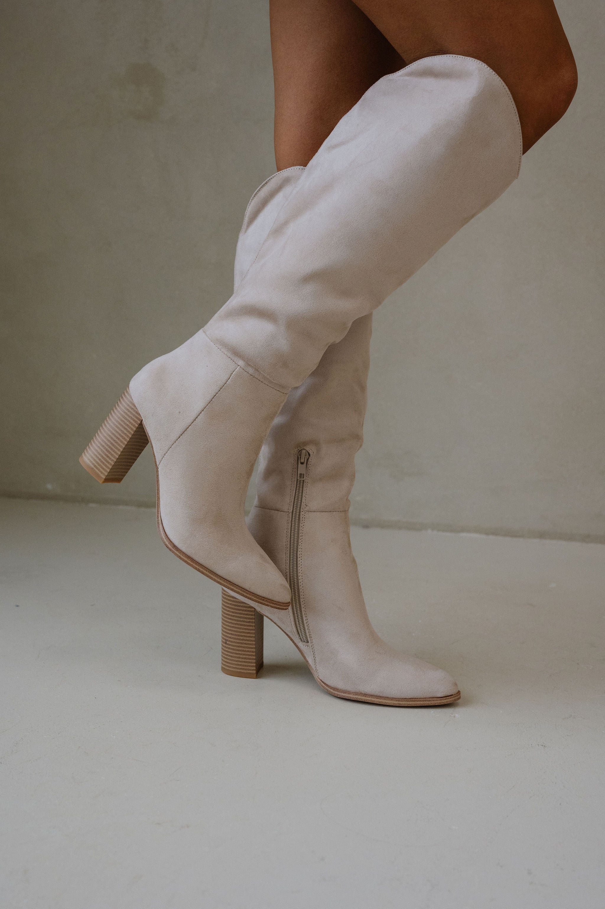 Fallal Boots- Light Taupe