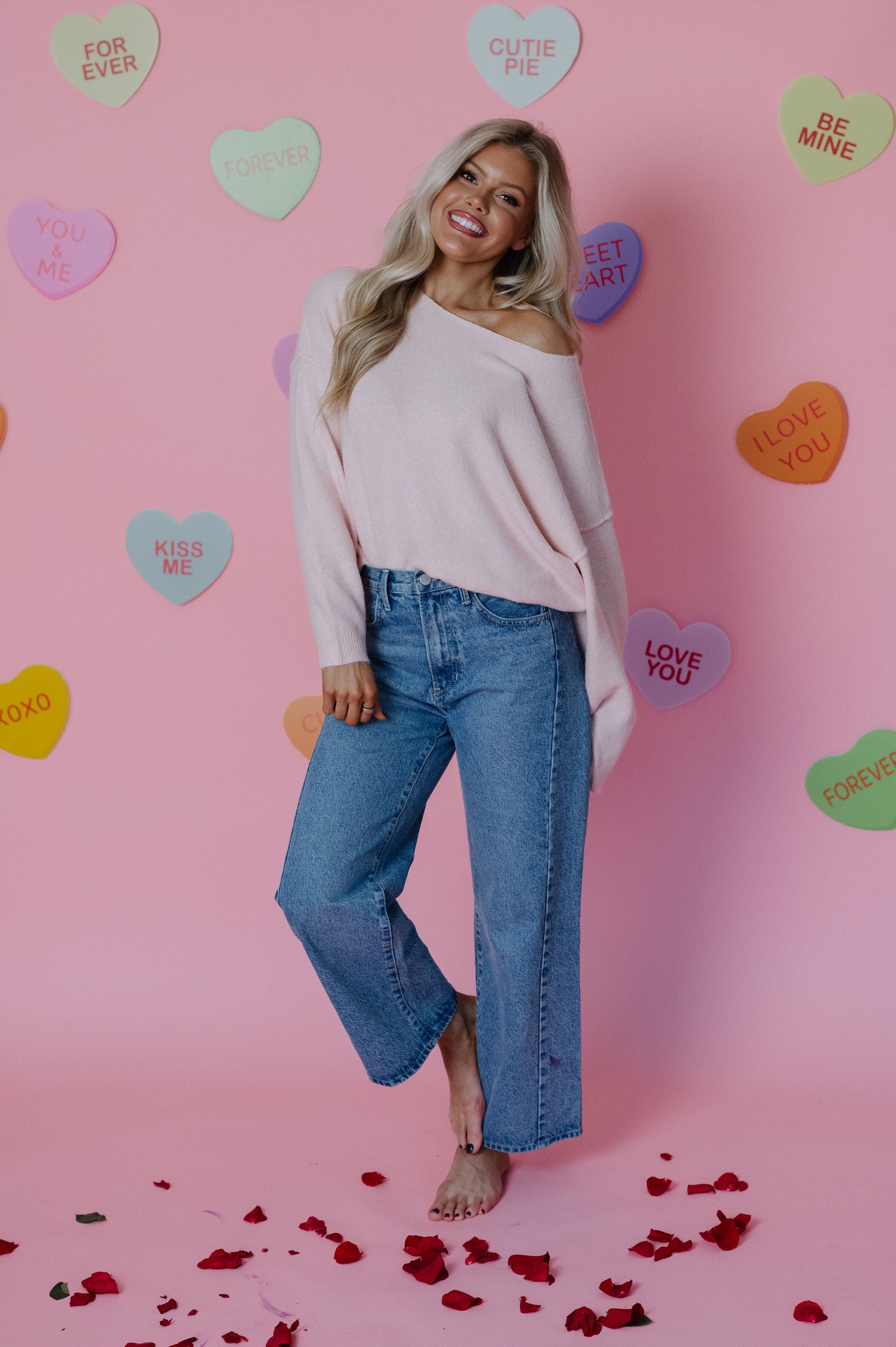 Barkley Sweater-Blush