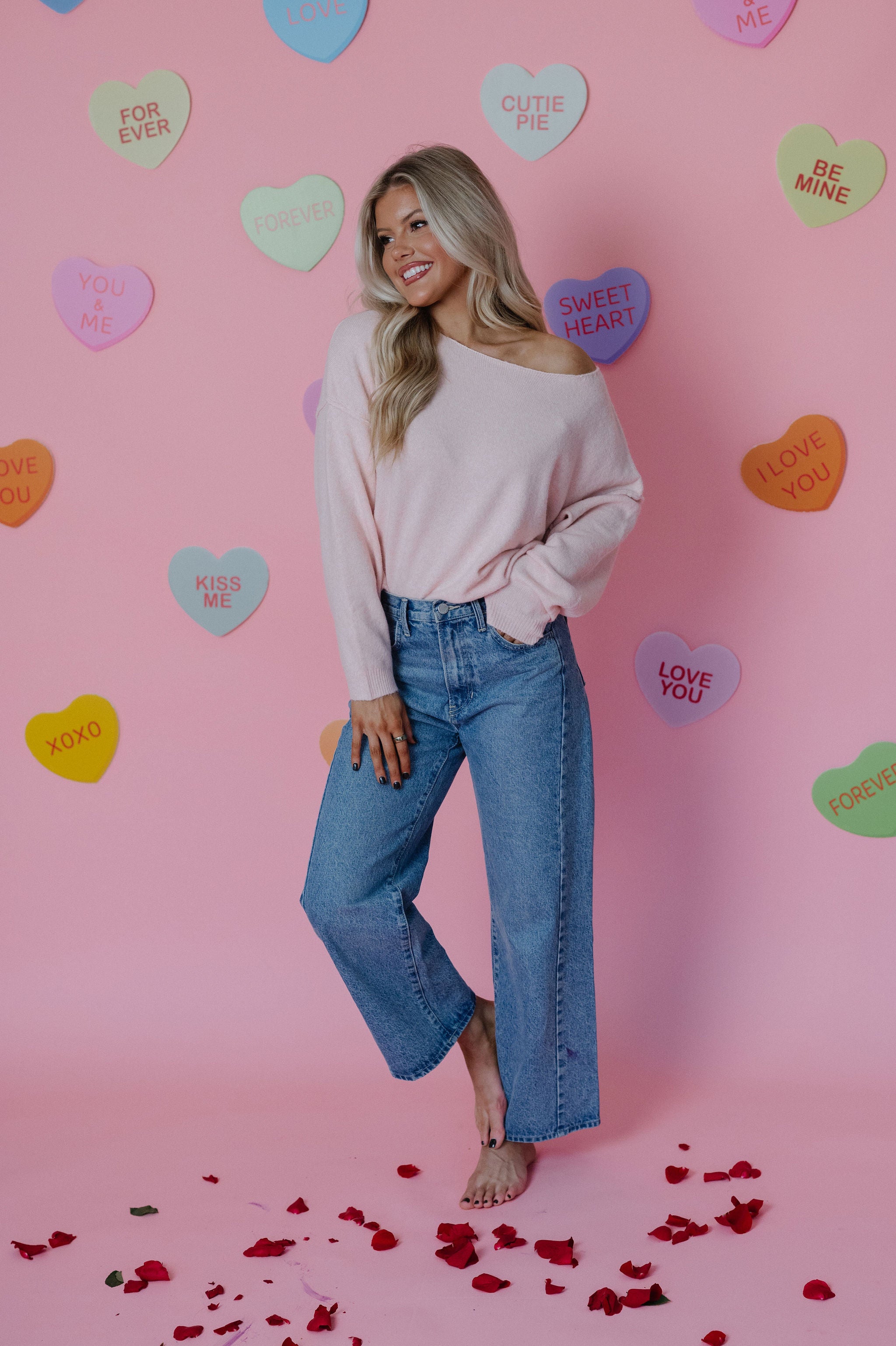 Barkley Sweater-Blush