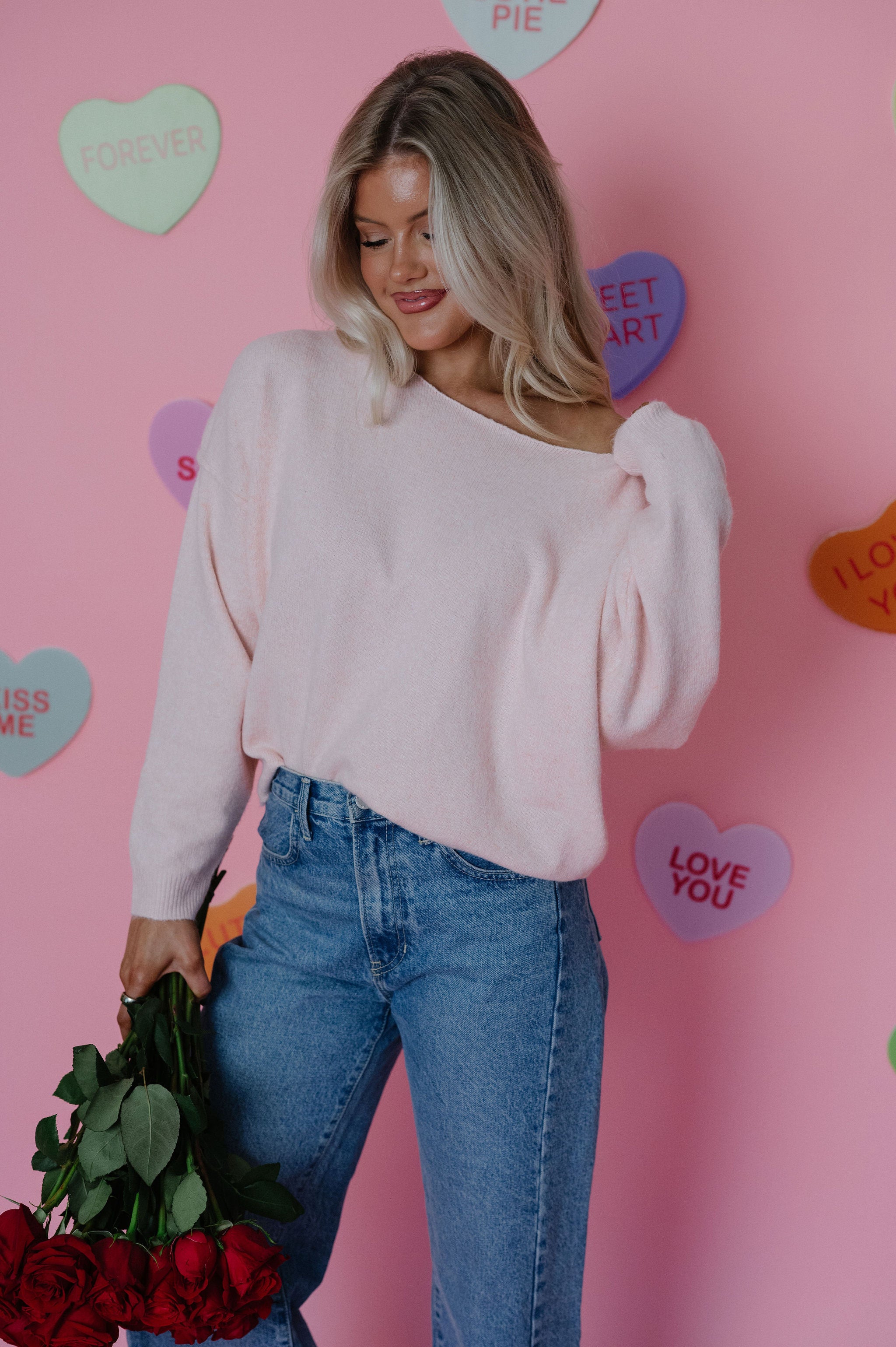 Barkley Sweater-Blush