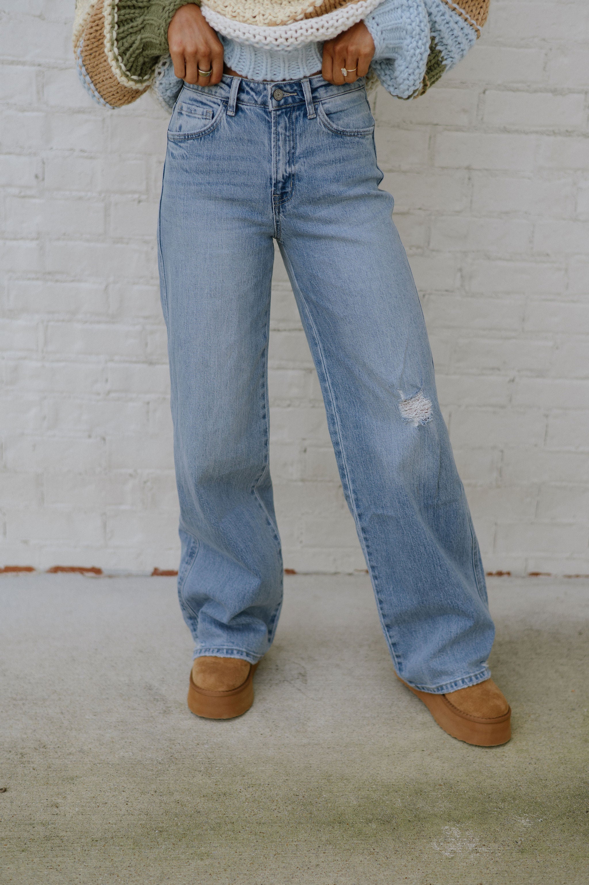 Knox Wide Leg Baggy Jeans