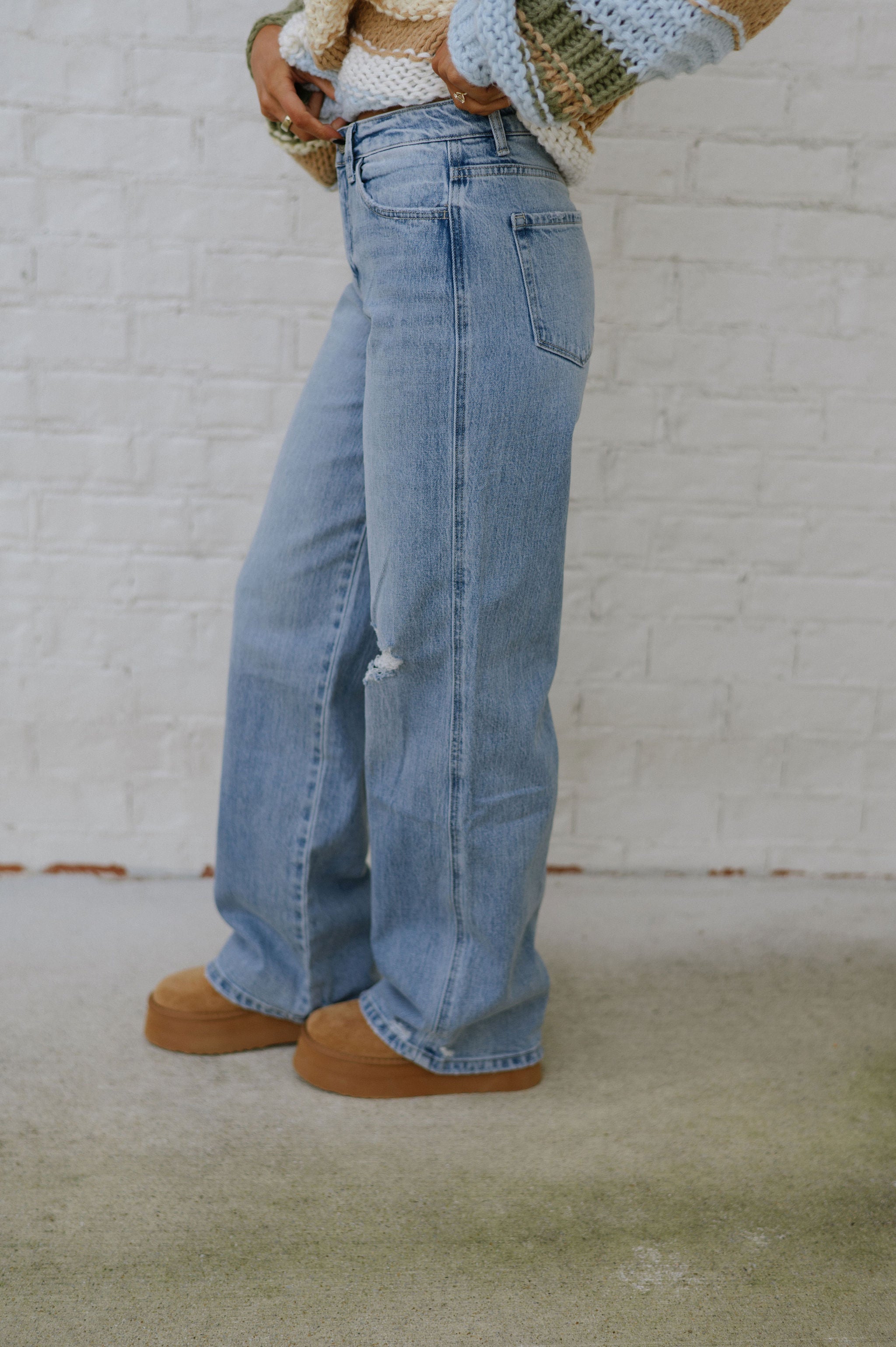 Knox Wide Leg Baggy Jeans