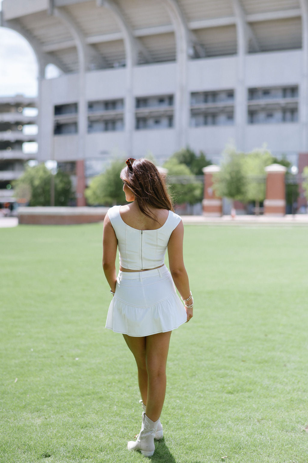 Libby Skirt Set-Off White