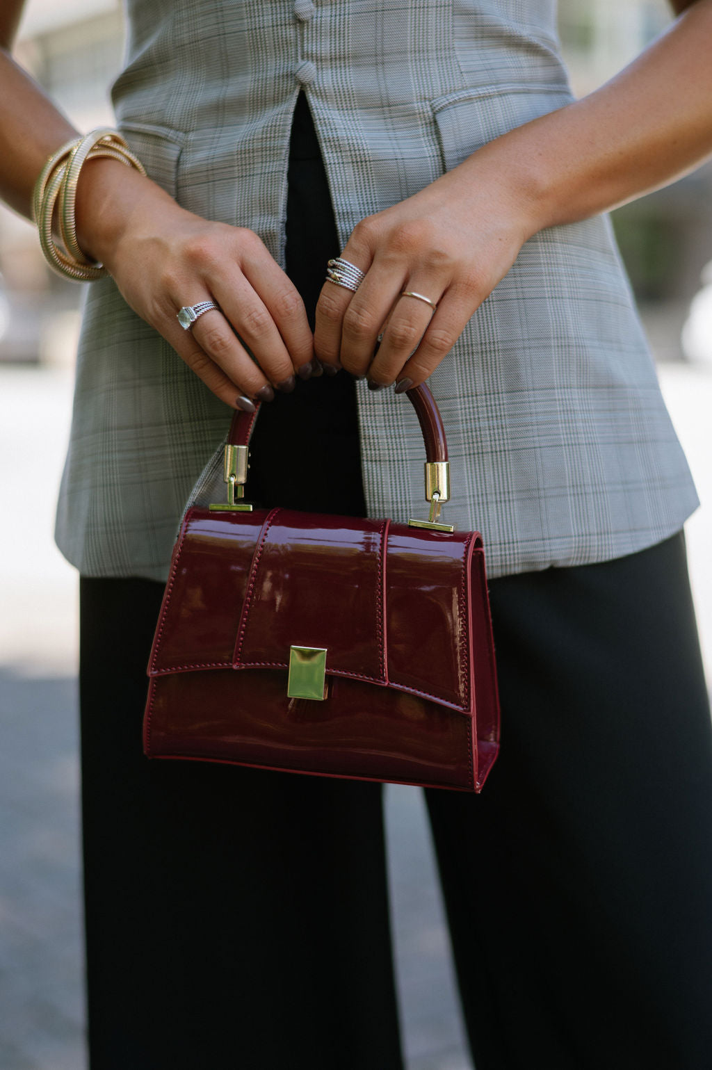 Beckett Bag-Burgundy