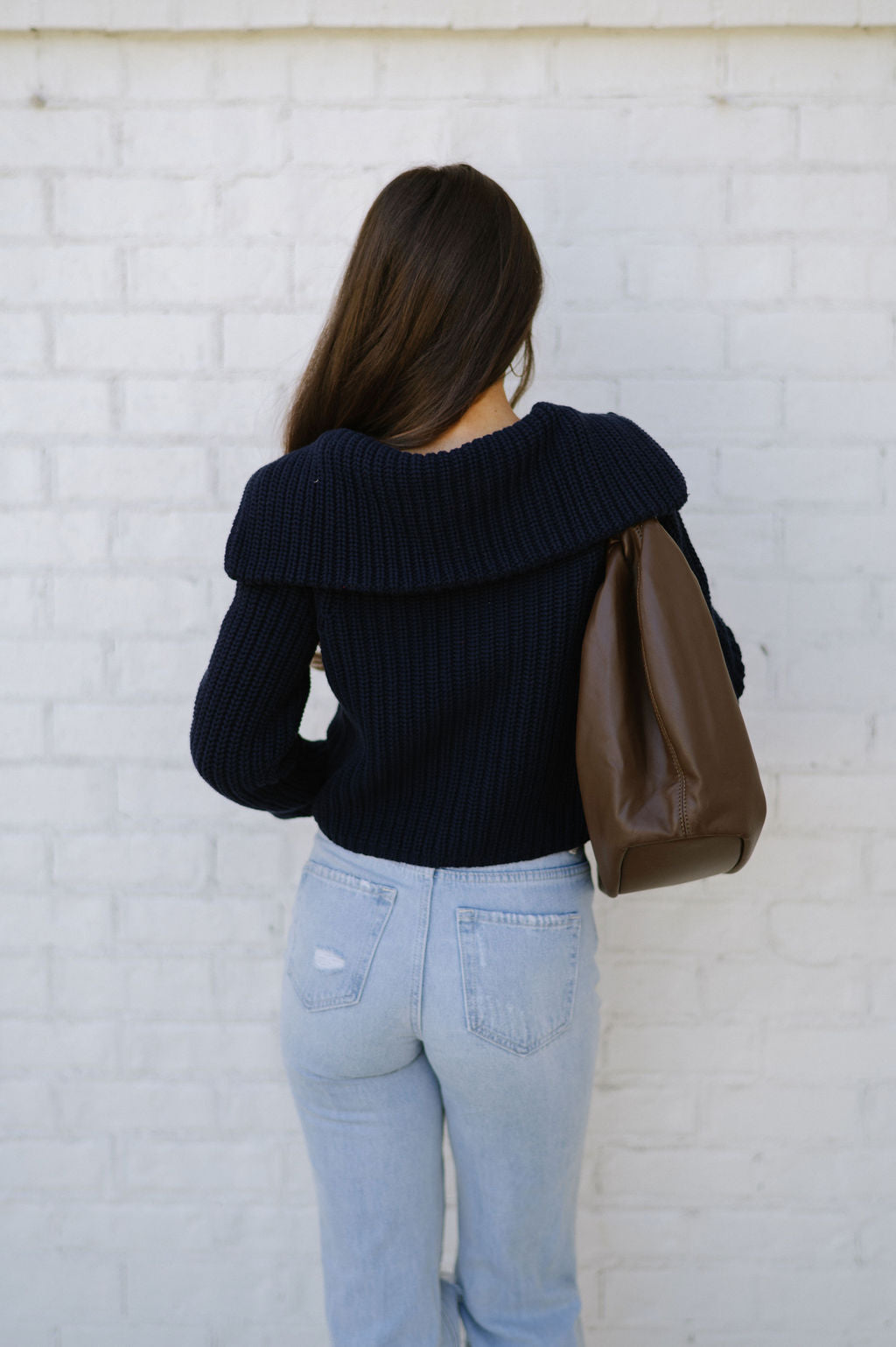 Thea Sweater-Navy