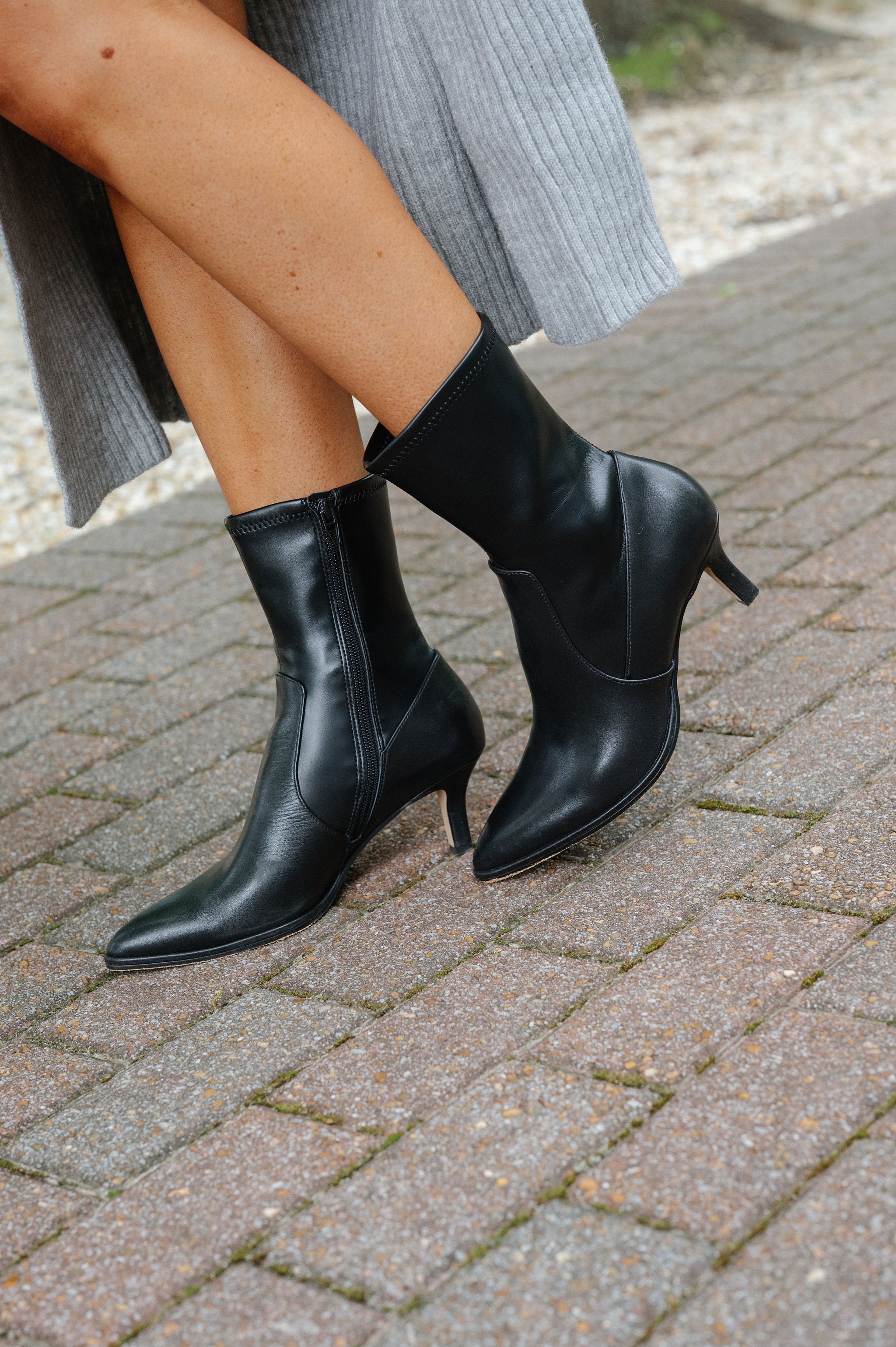 Dolce Vita Amara Bootie-Black