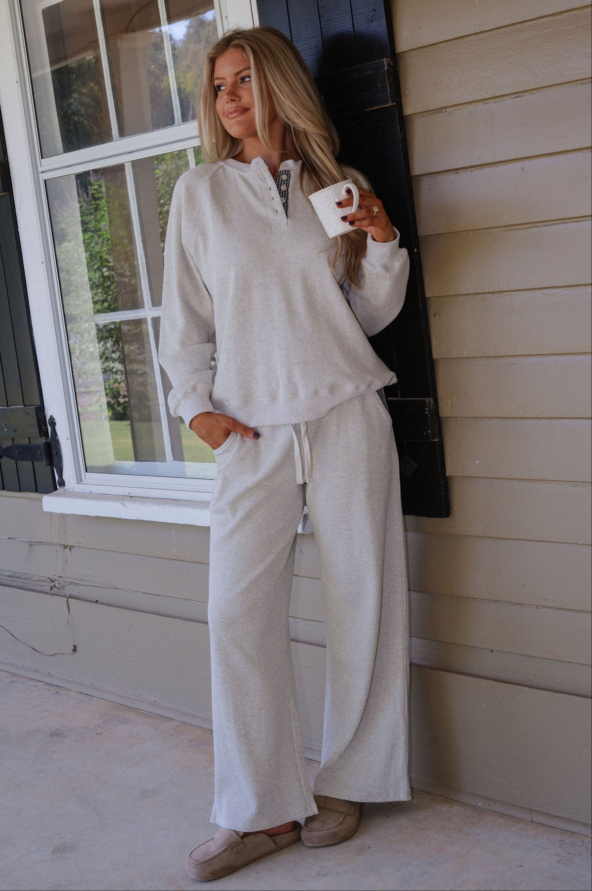 Quinn Lounge Set-Melange